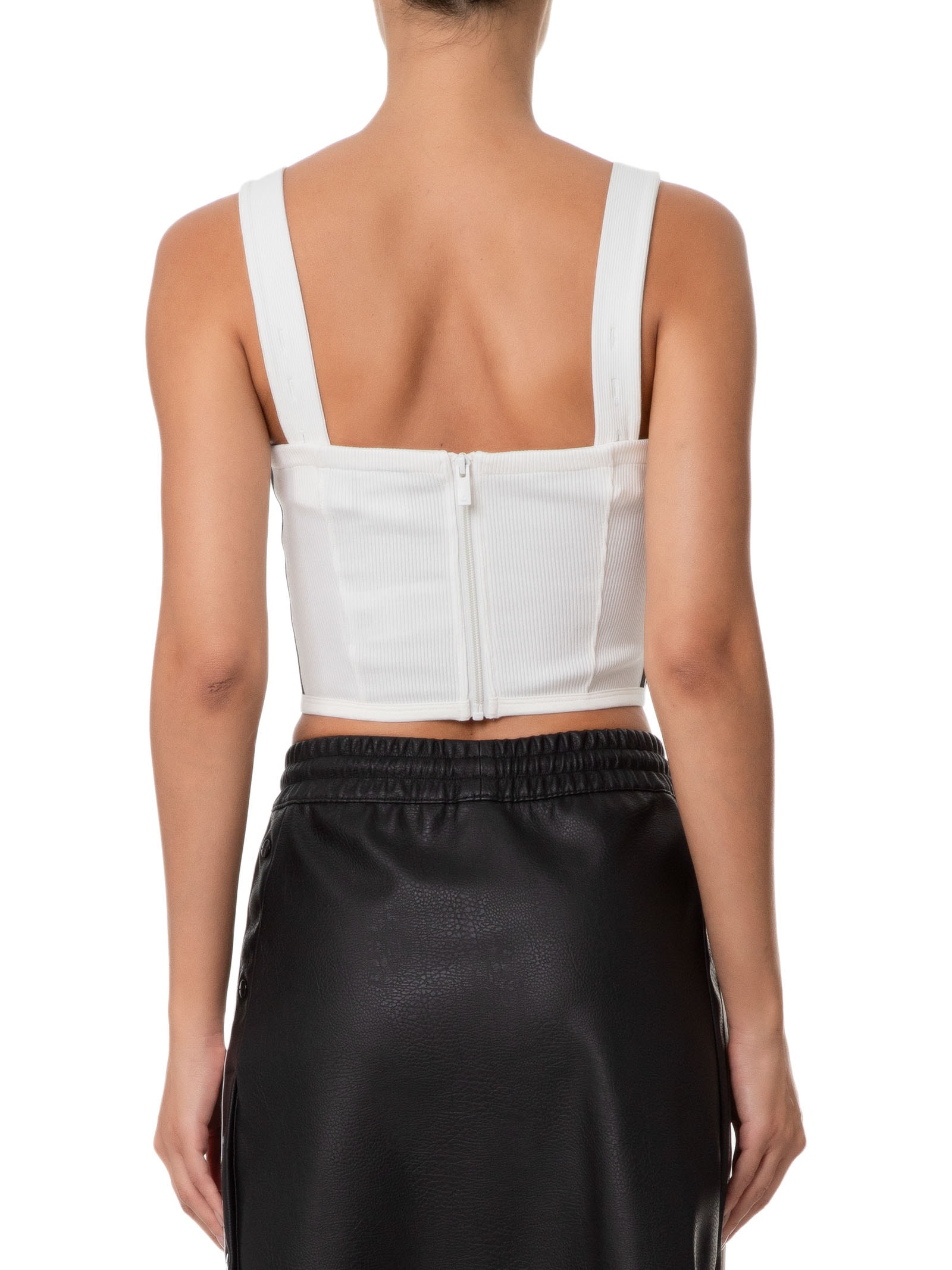Top Cropped Corset Ribana - Adidas Originals - Off White