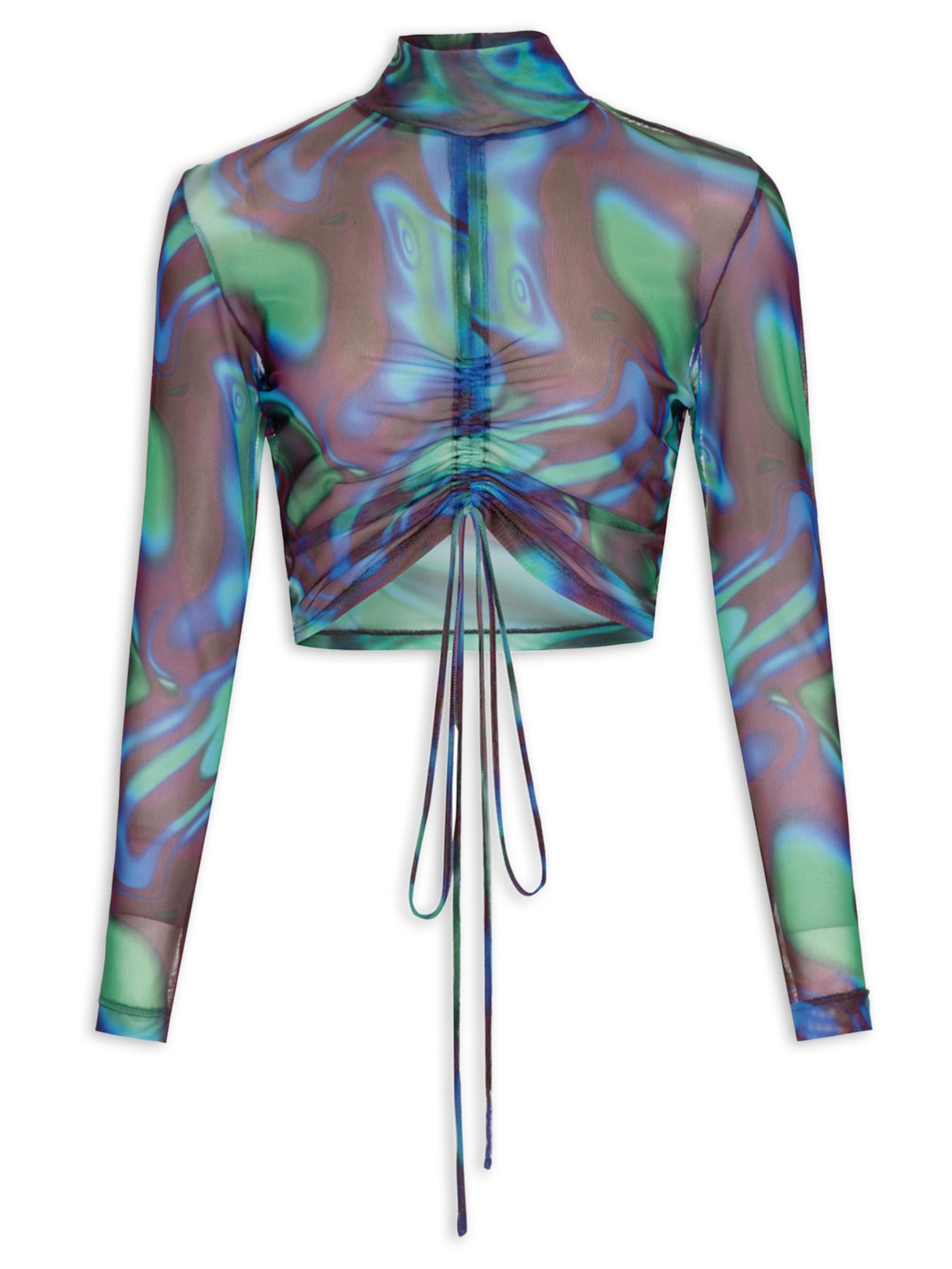 Top Cropped Grace I23 - Verde