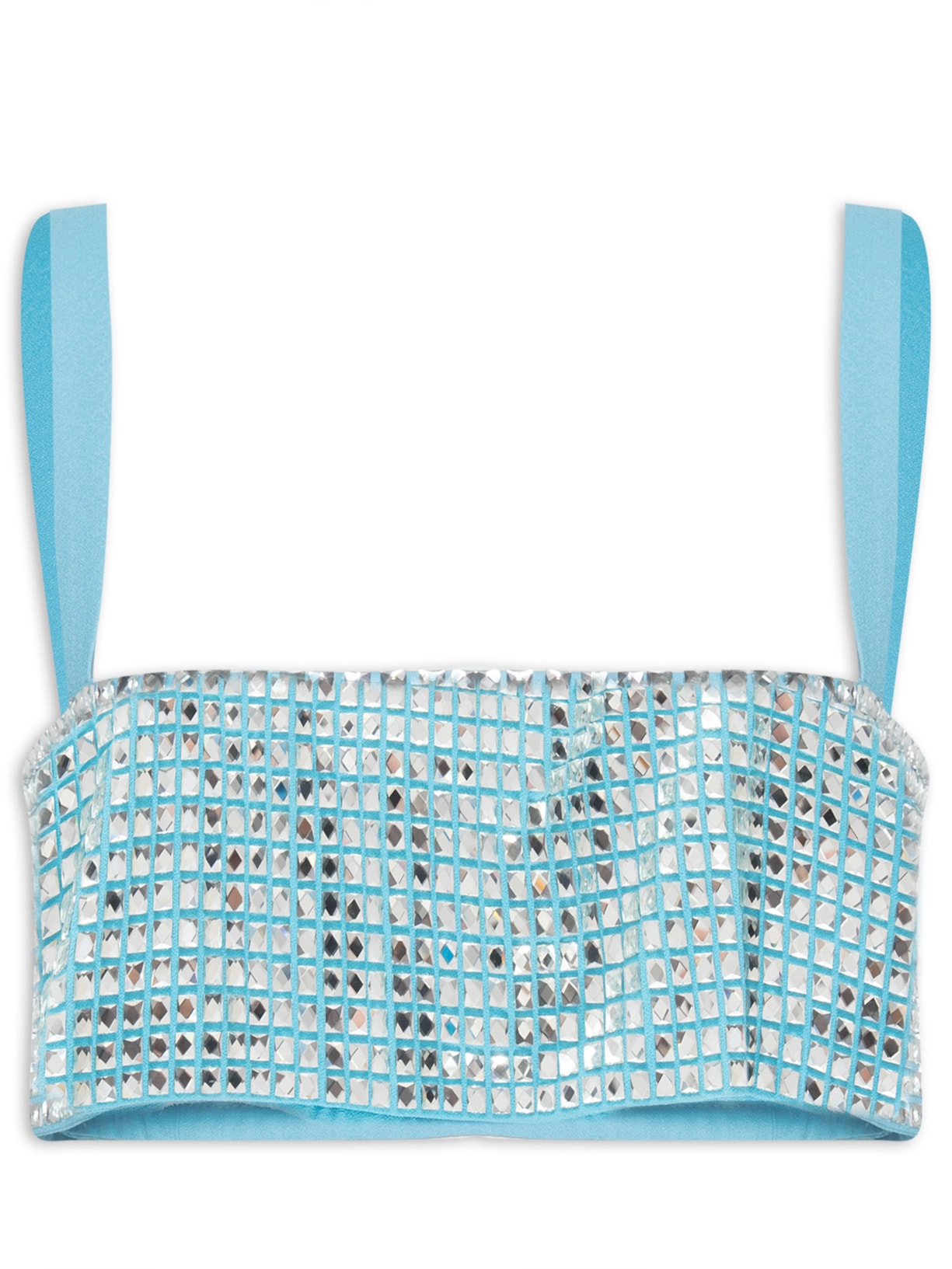 Top Cropped Hanna - Azul