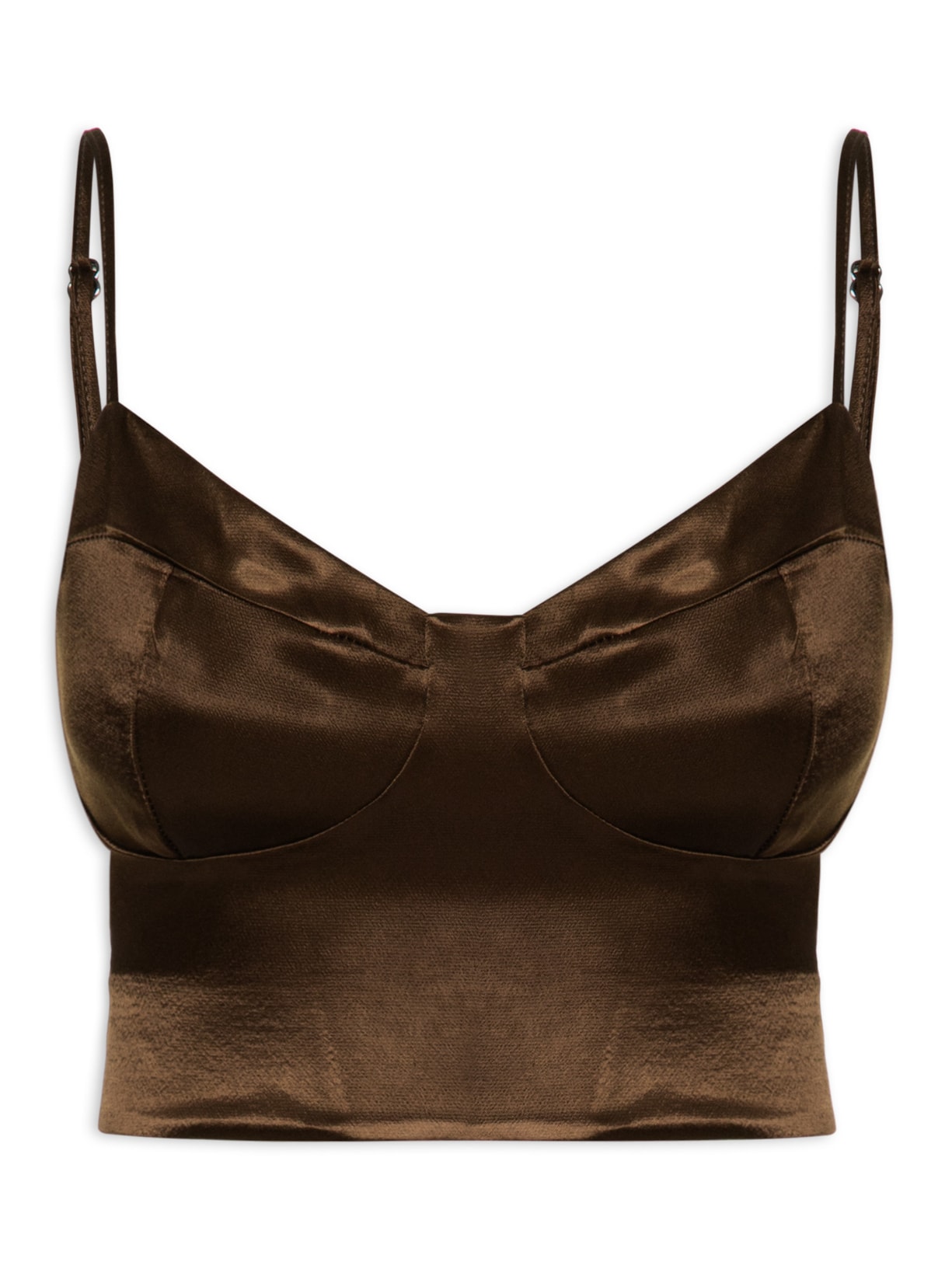 Top Cropped - Marrom