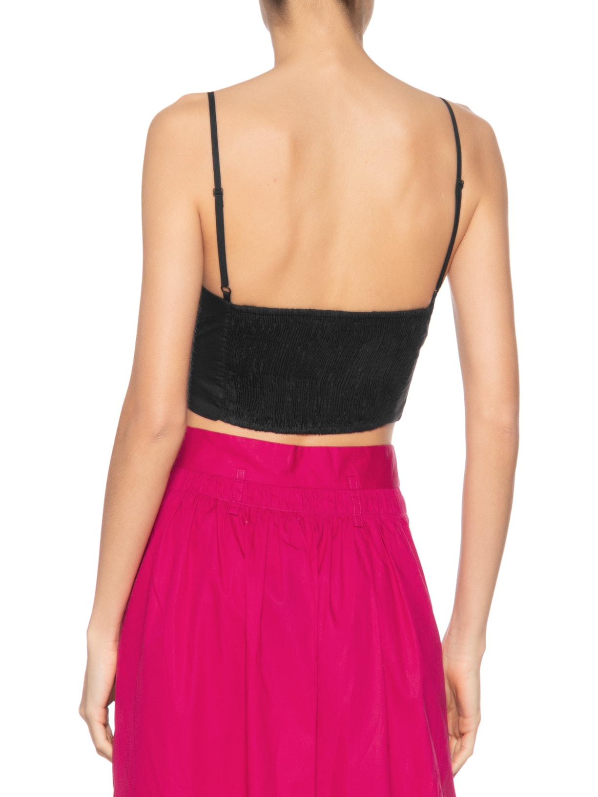 Top De Algodão Preto Animale