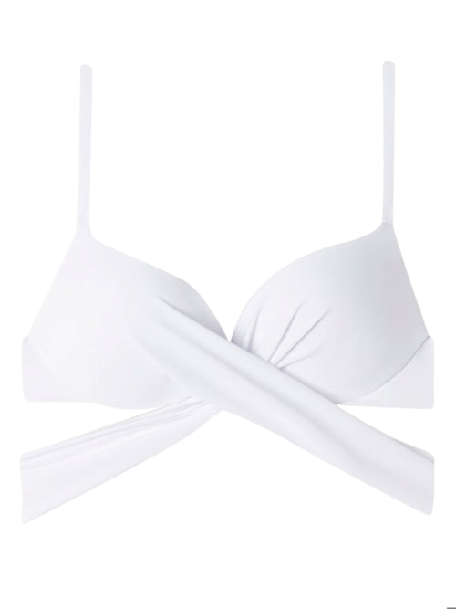Top De BiquÃni Push-Up Graduado Indonesia Eco - Branco