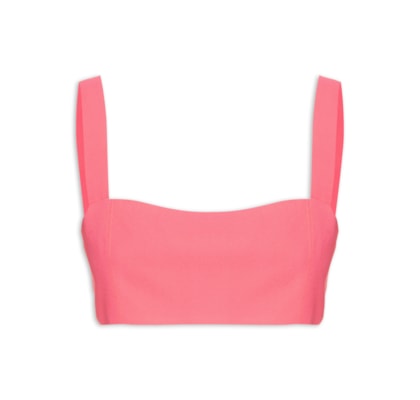 Top De Crepe Dupla Face - Rosa