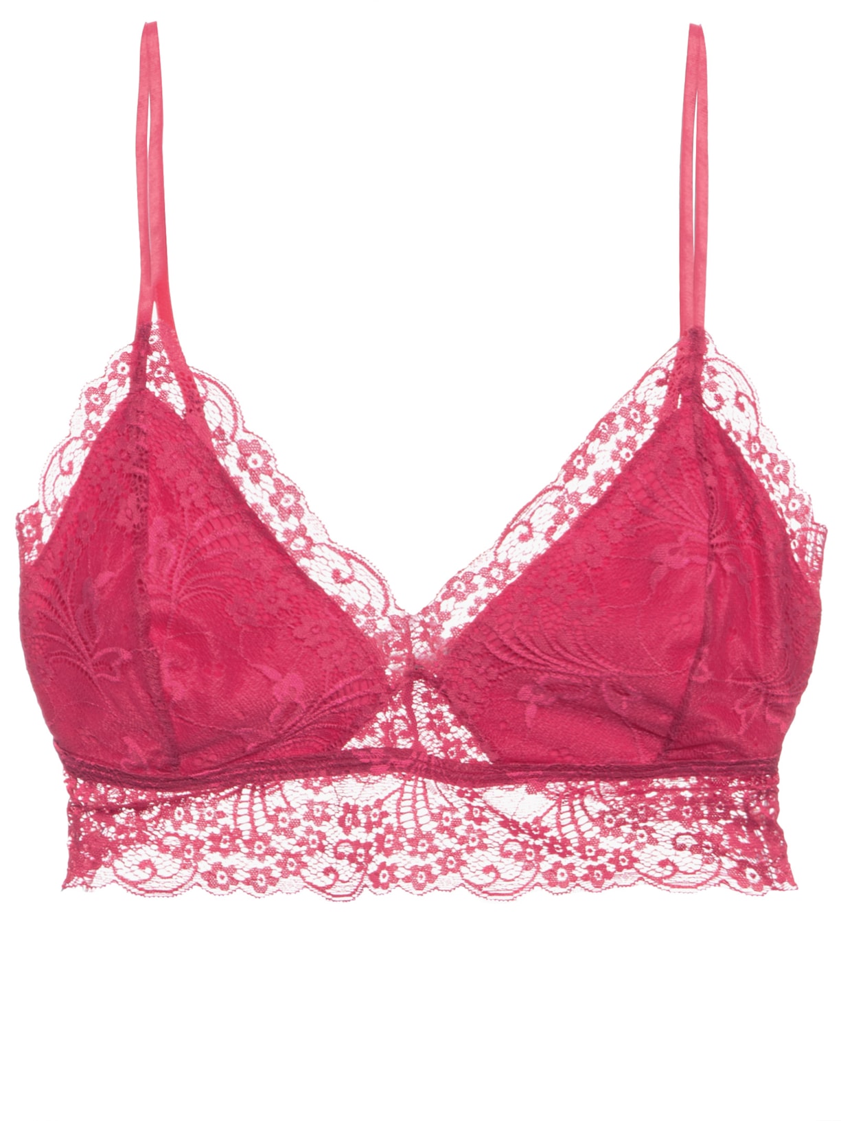 Top De Renda Alcinha - Rosa