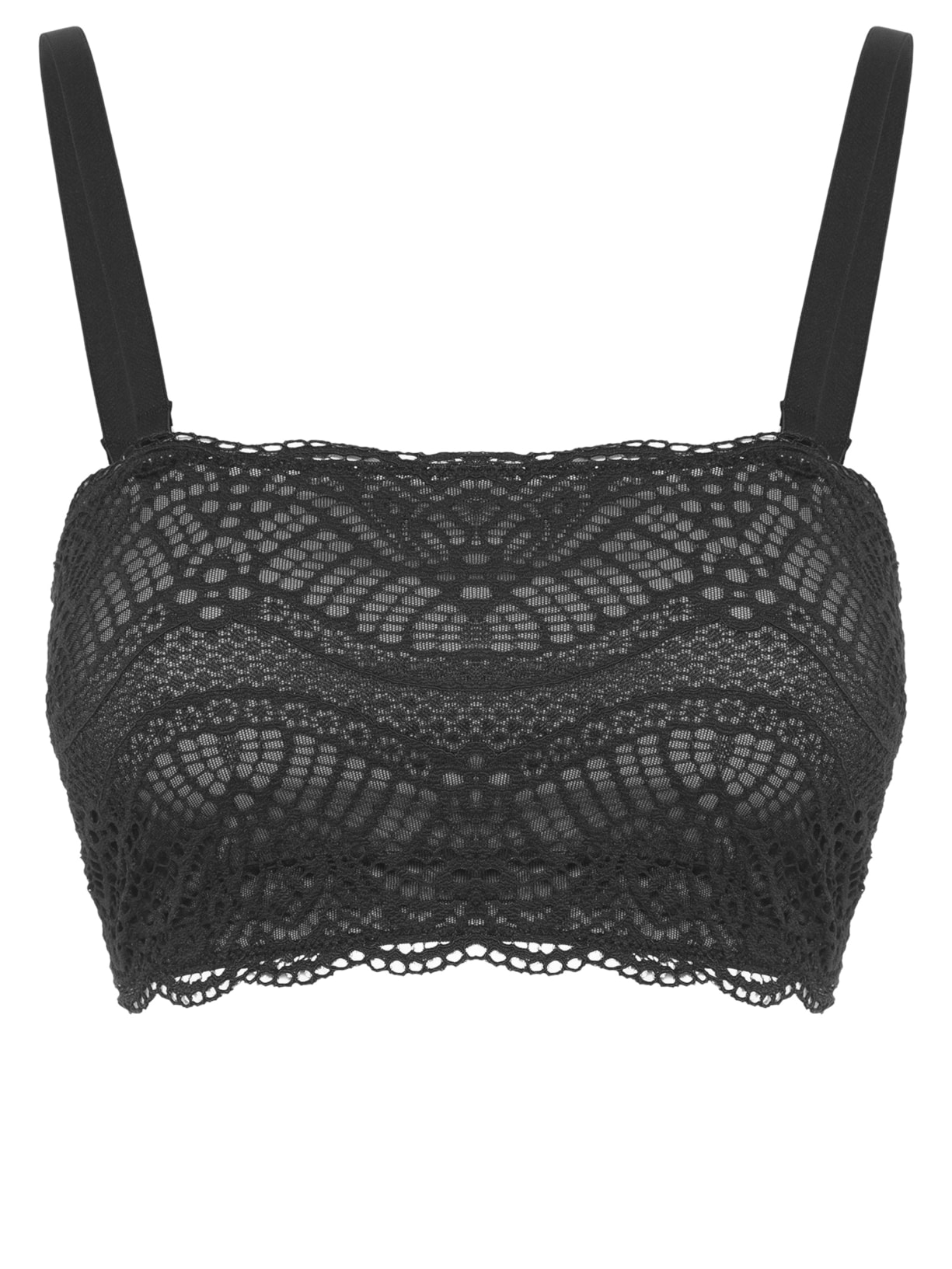 Top De Renda - Preto