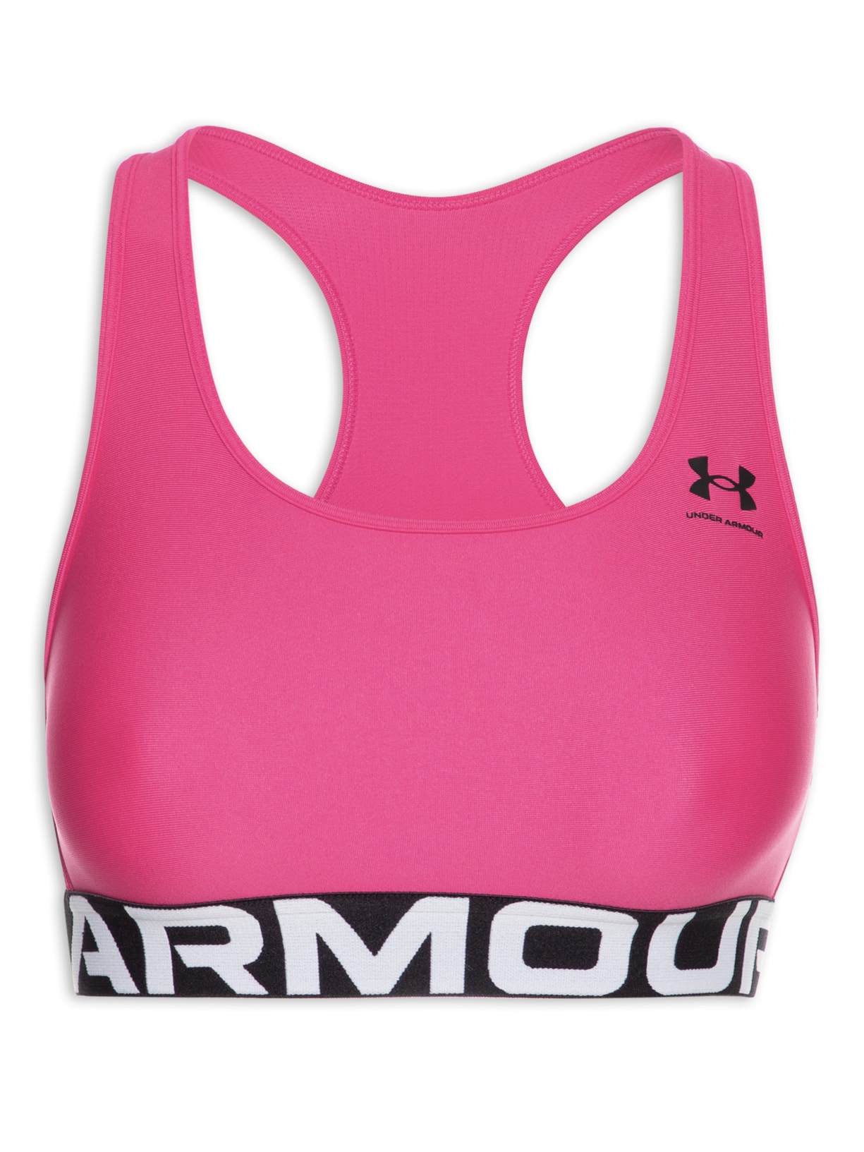 Top De Treino Heat Gear Authentics Mid Branded - Rosa