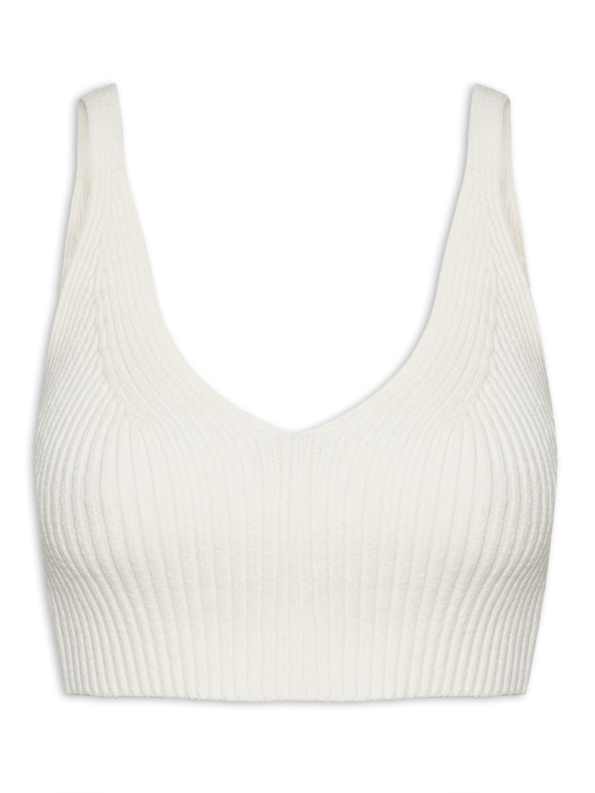 Top De Tricot Off White Anselmi