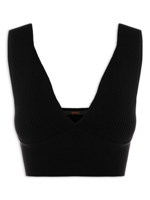 Top De Tricot - Preto