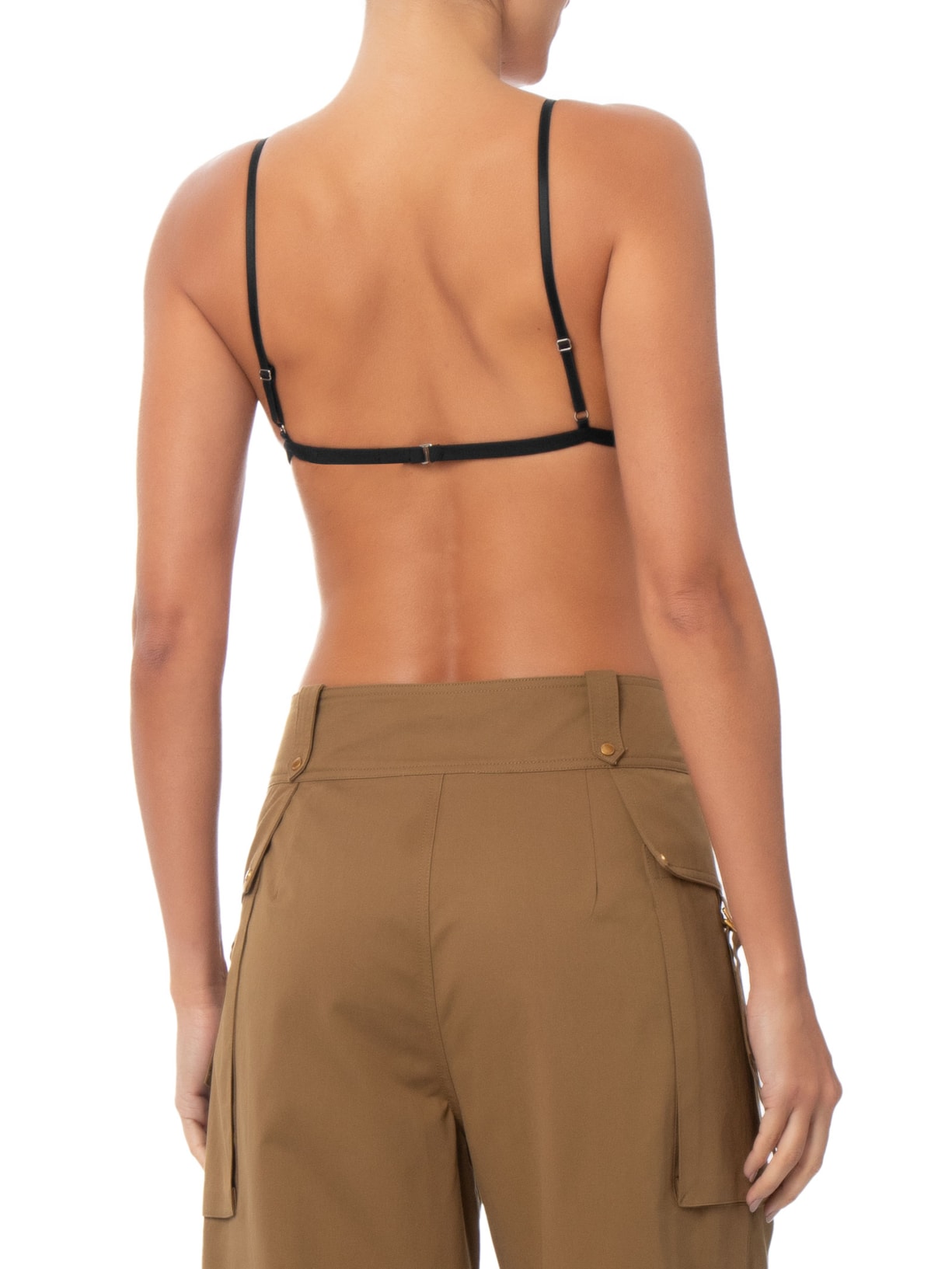 Top De Tule Com Forro Preto Animale Jeans