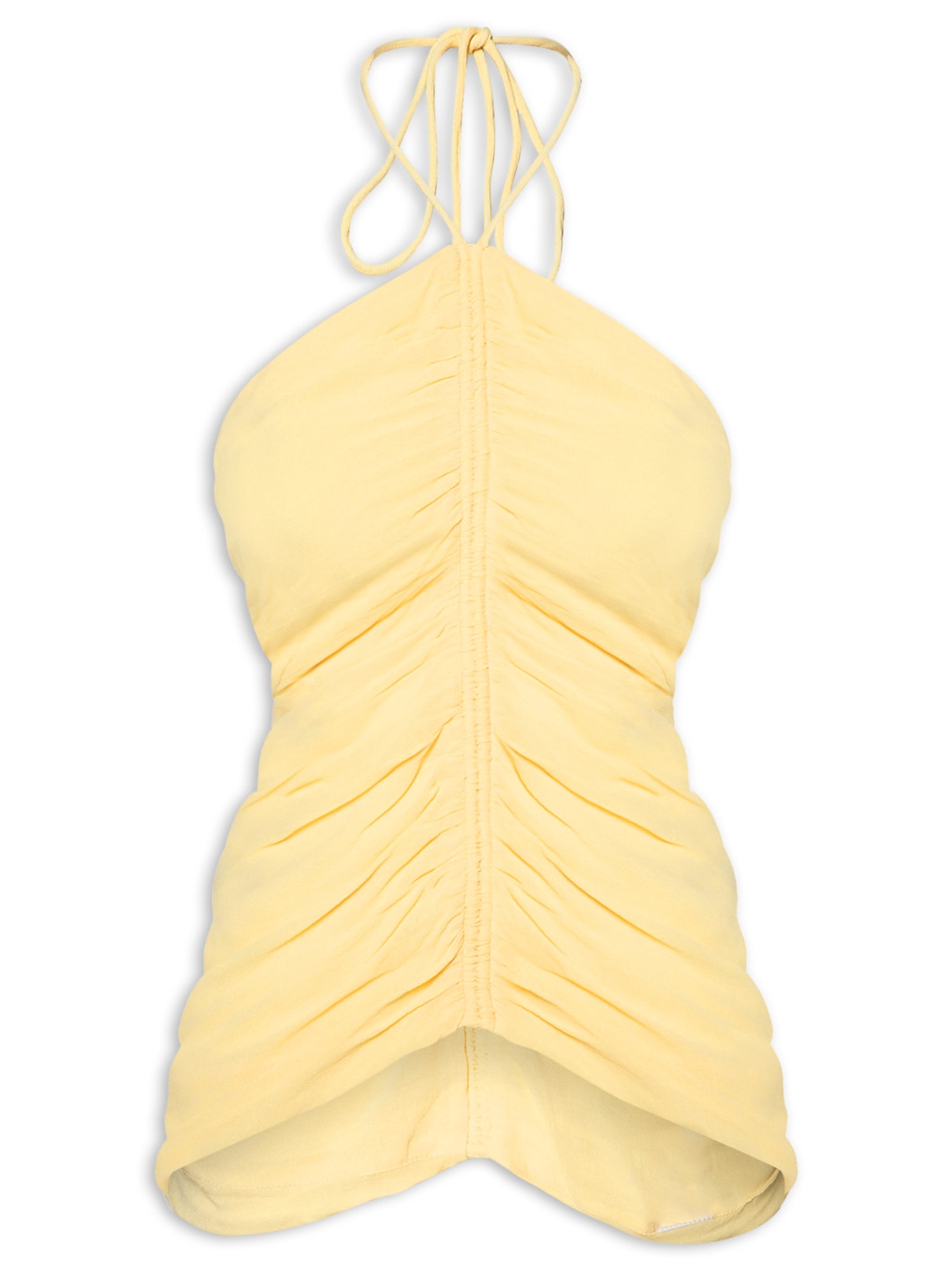 Top Decote Colisse - Amarelo