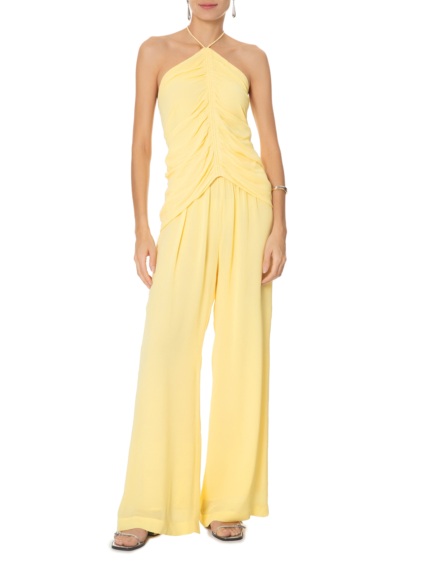 Top Decote Colisse - Animale - Amarelo