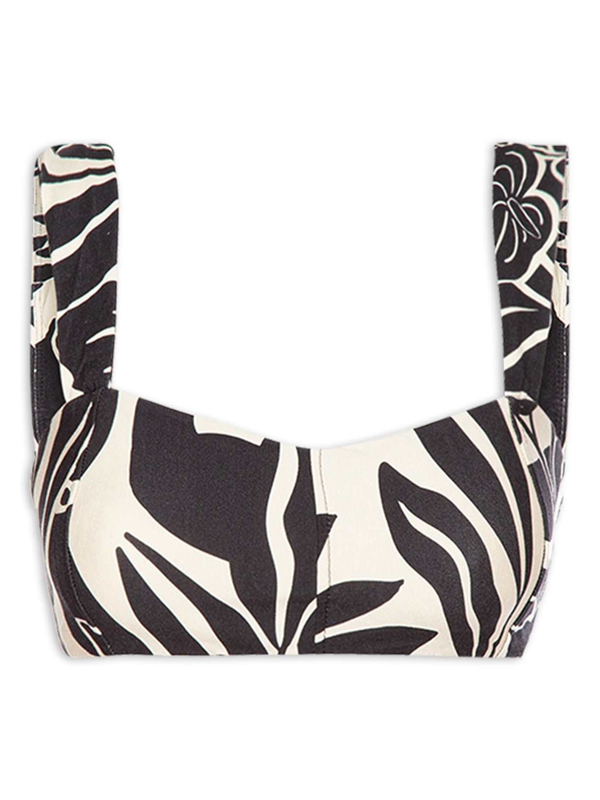 Top Delicadeza Surreal - Preto