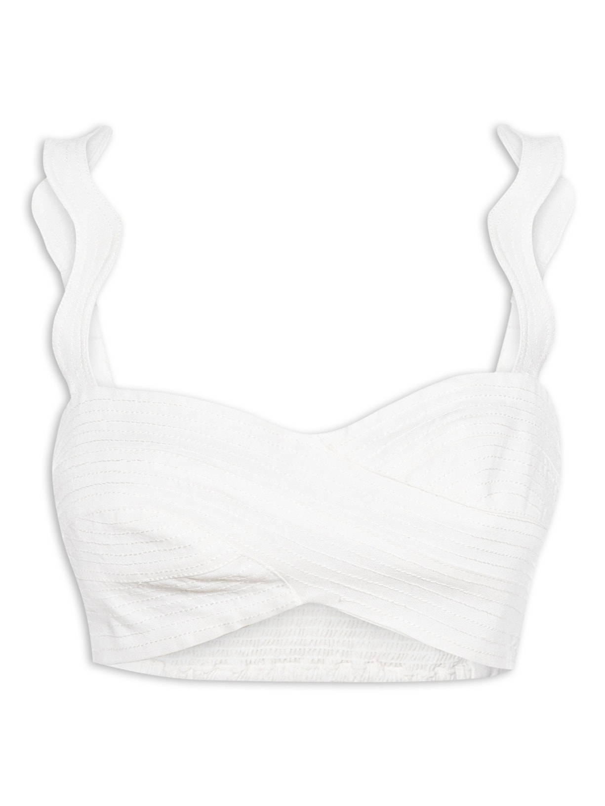 Top Detalhe Alça - Branco