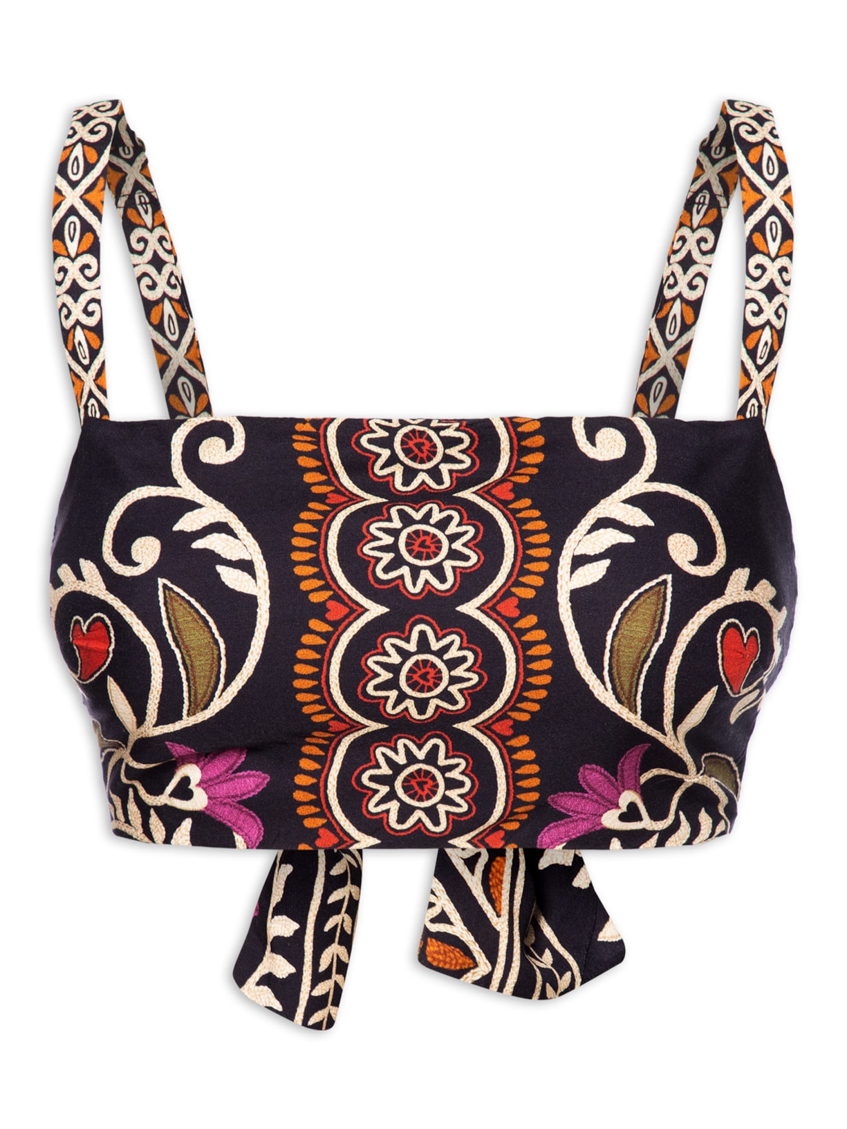 Top Double Adriele - Preto