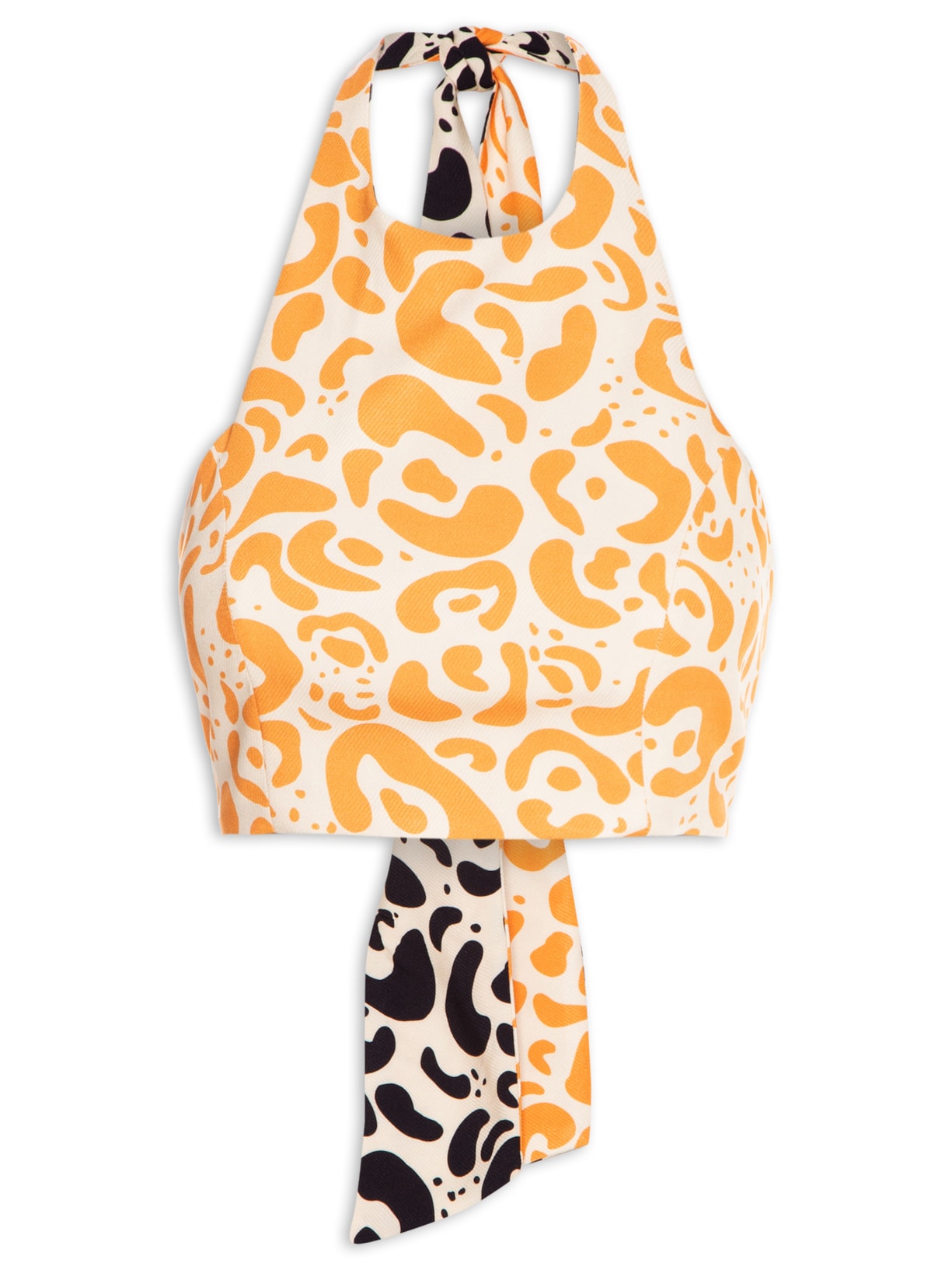 Top Double Onça - Animal Print