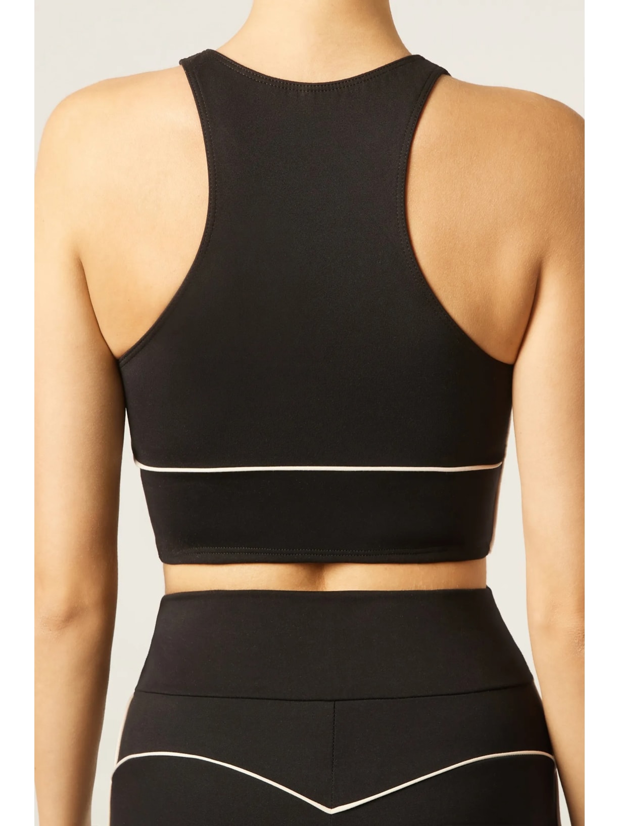 Top Efeito Debrum Soft Touch Preto Calzedonia