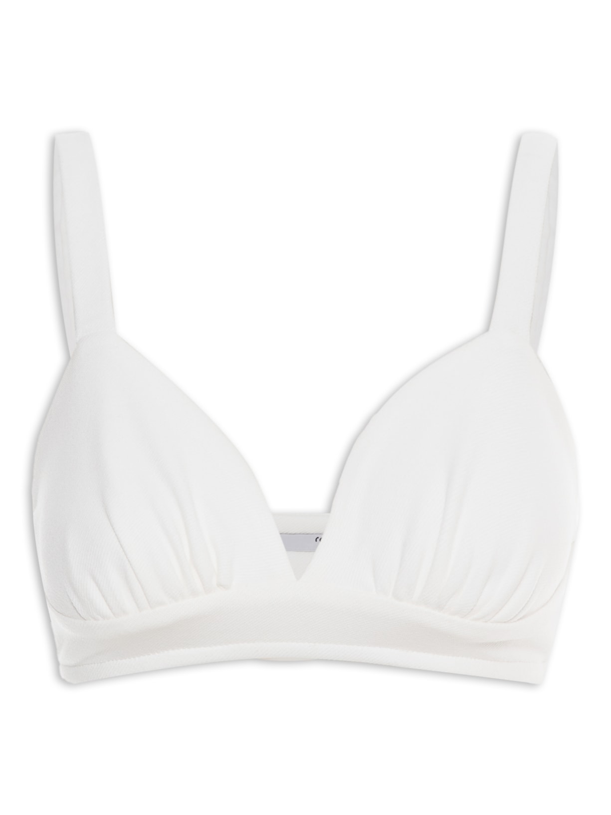 Top Em Malha Estruturada - Off White