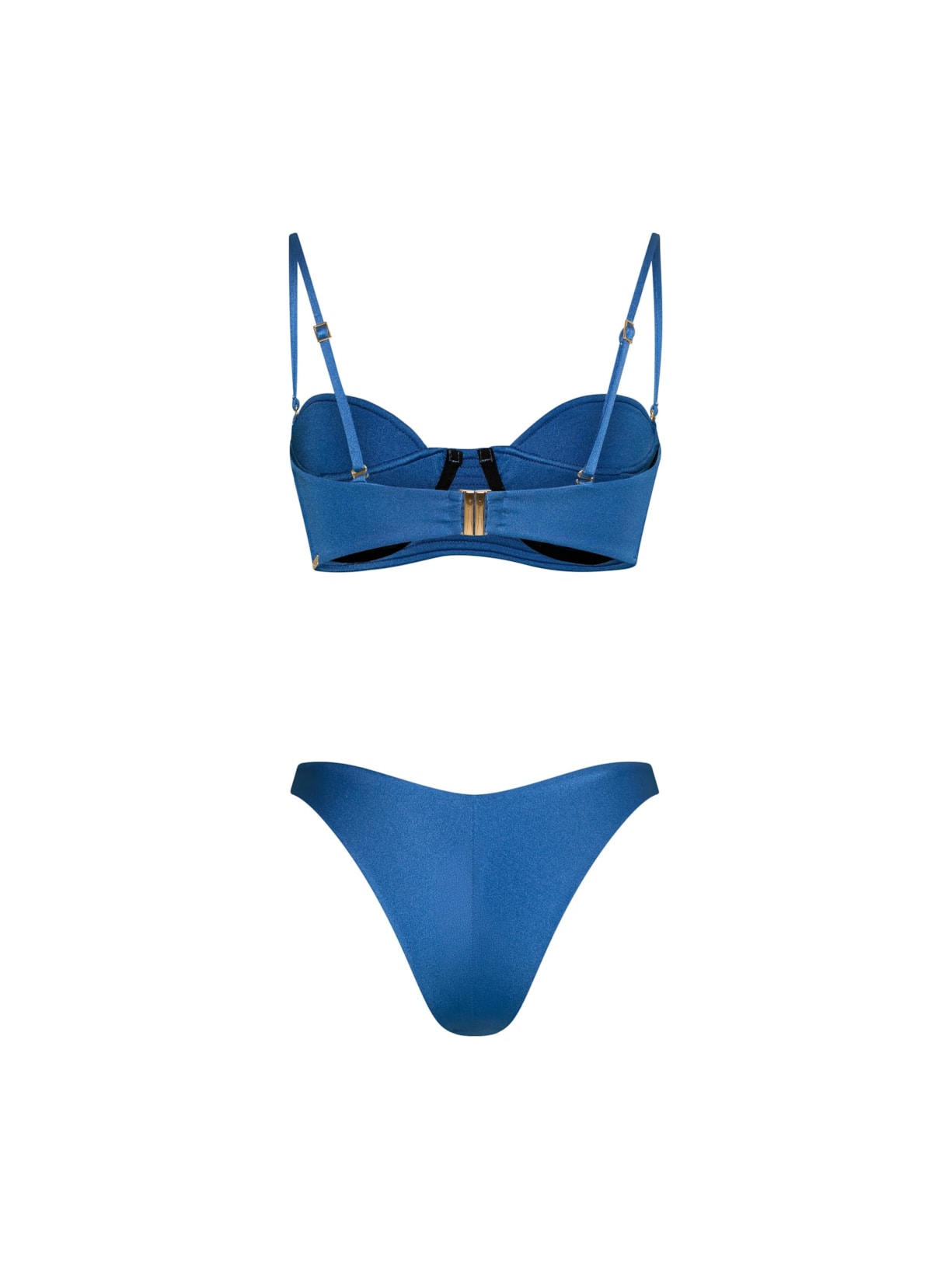 top em matelassê orla azul Suntime