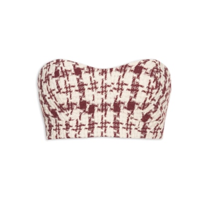 Top em Tweed - Off White