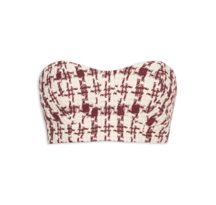 Top em Tweed - Off White