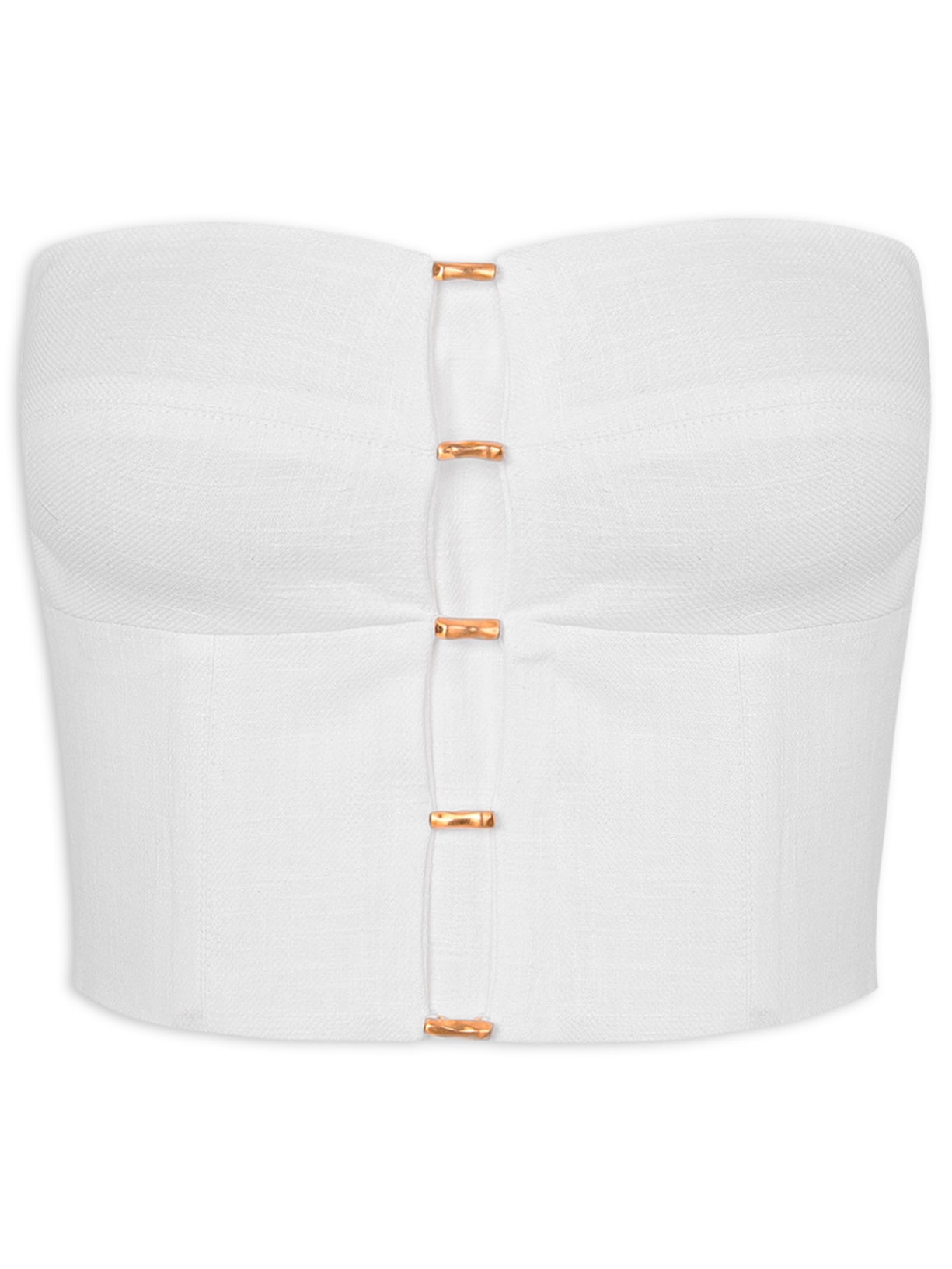 Top Emília Detalhe Branco Vix