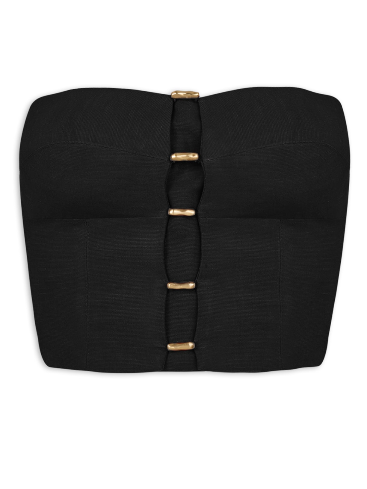 Top Emilia Detalhe - Preto