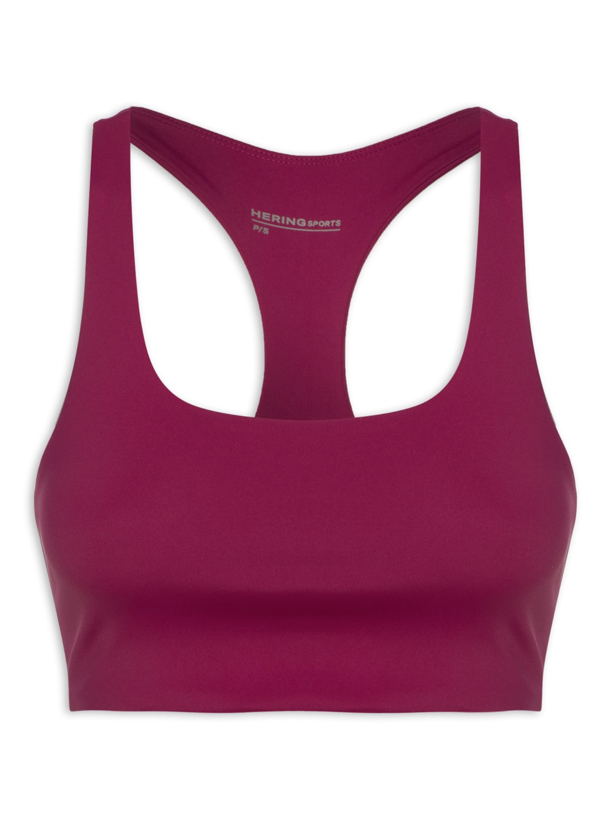 Top Esportivo Nadador Hero Com Fio Lycra - Vinho