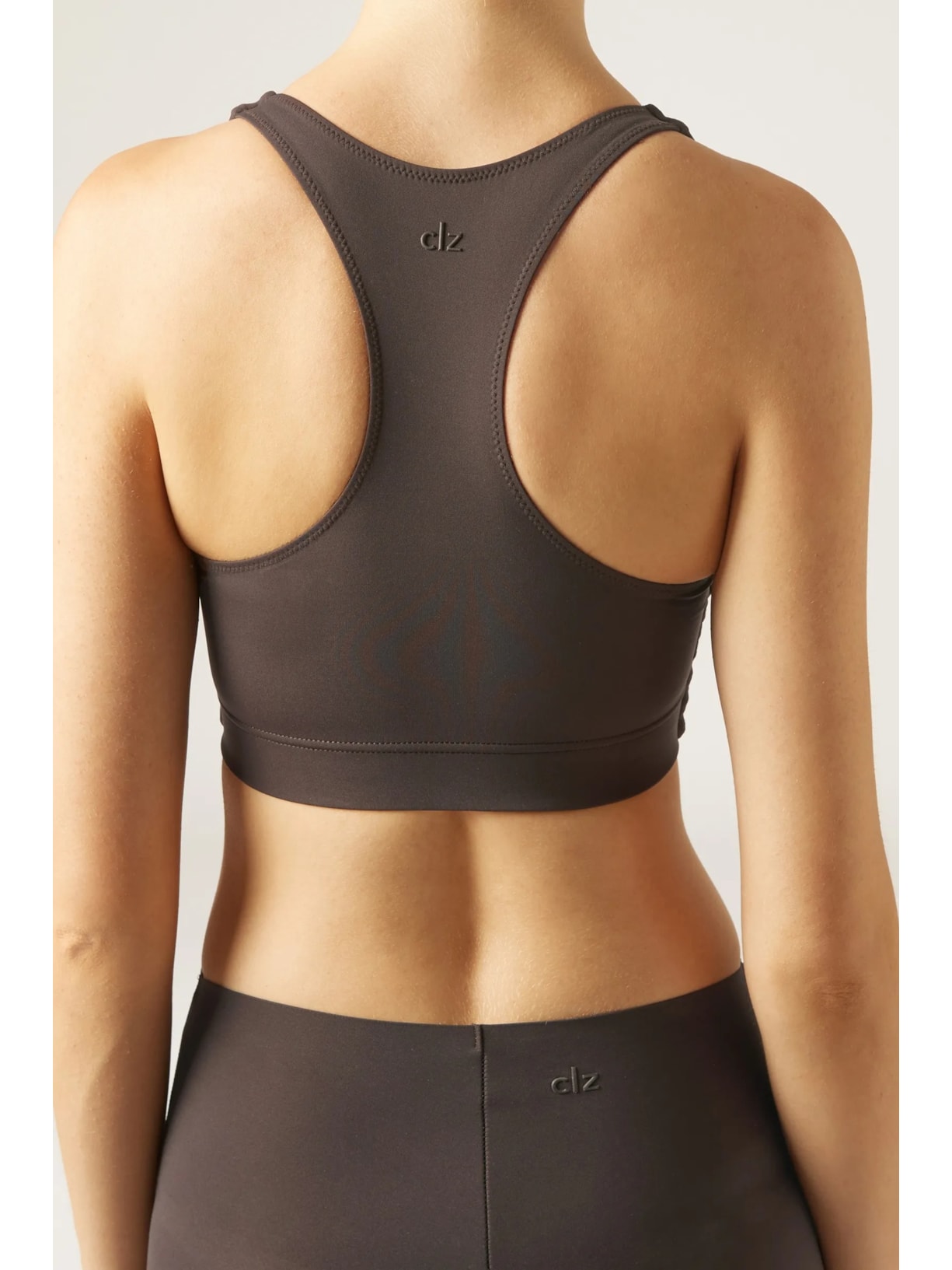 Top Esportivo Sculpt Marrom Calzedonia