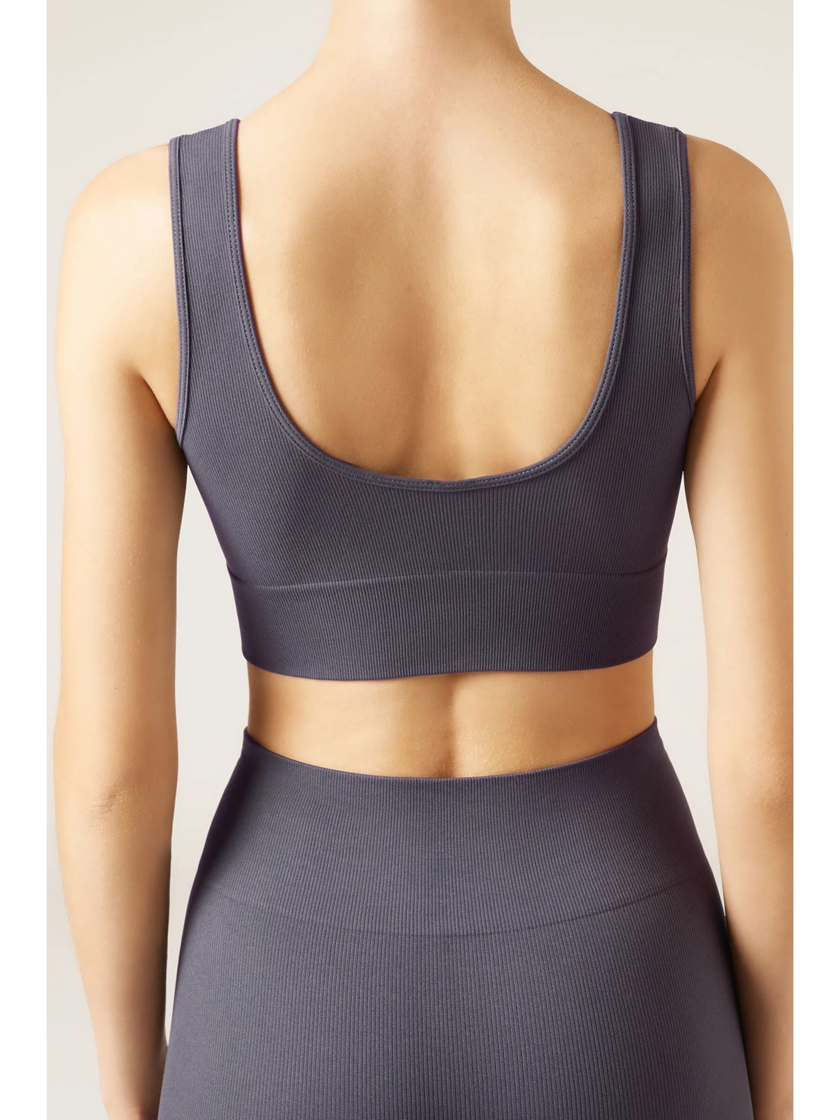Top Esportivo Seamless Cinza Calzedonia