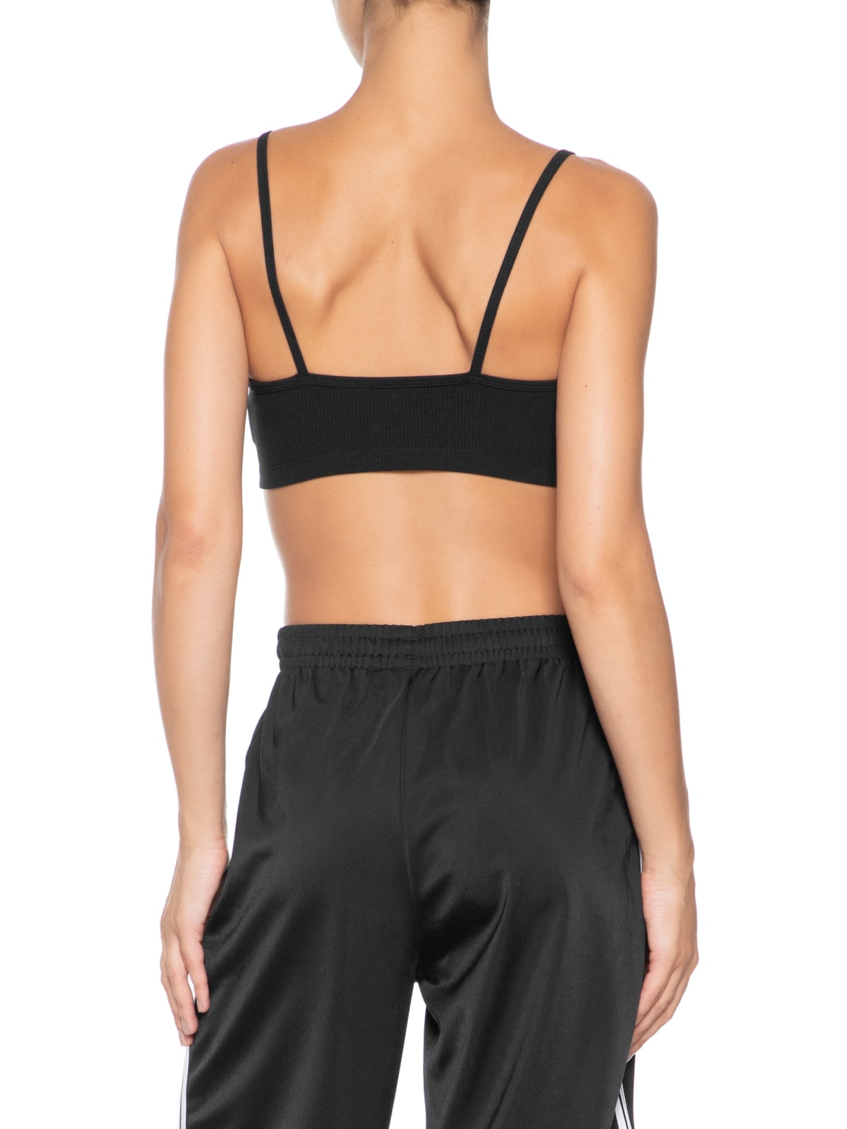 Top Essential Rib Bralet Preto Adidas Originals