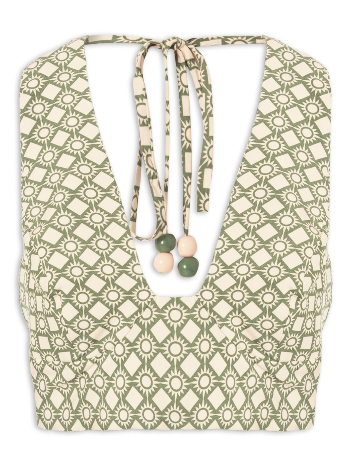 Top Estampa Amanhecer - Verde