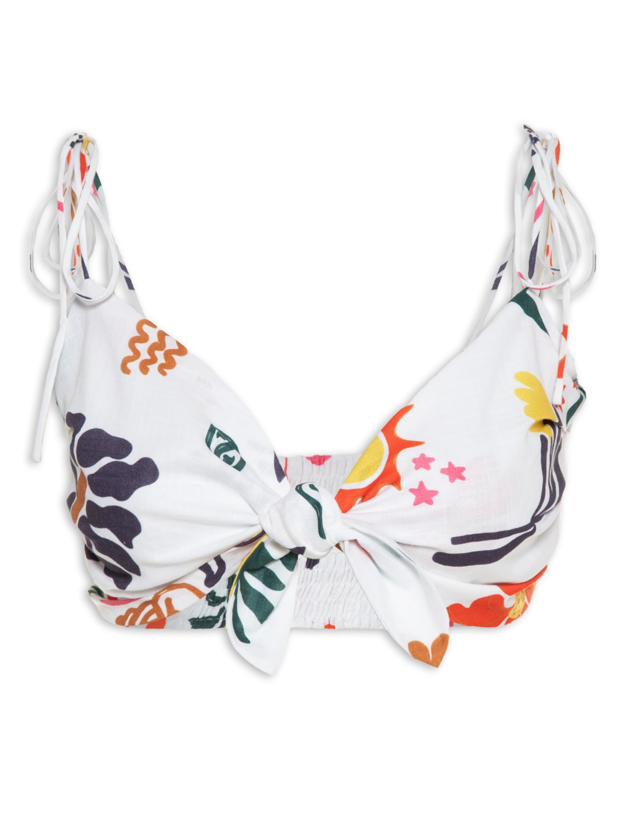 Top Estampa Amar Branco Dress To