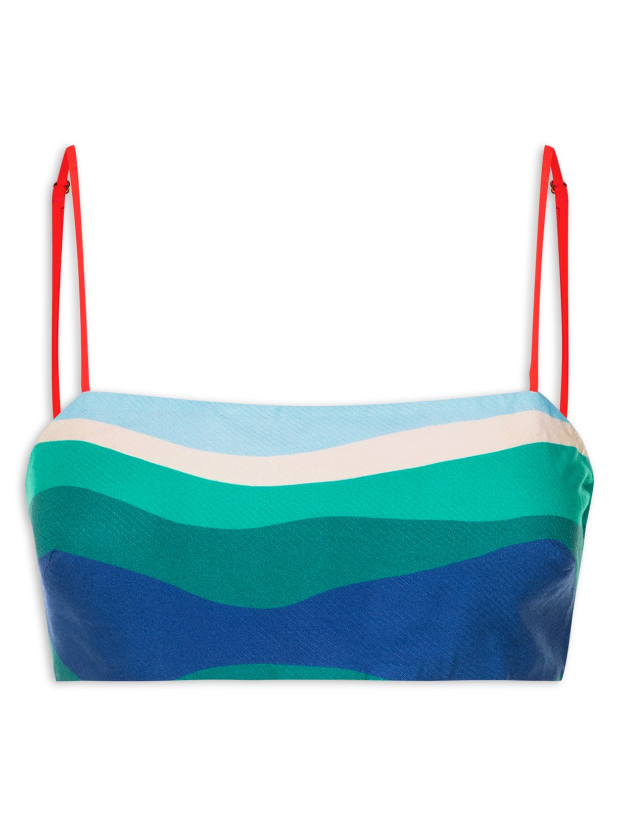 Top Estampa Poente - Azul