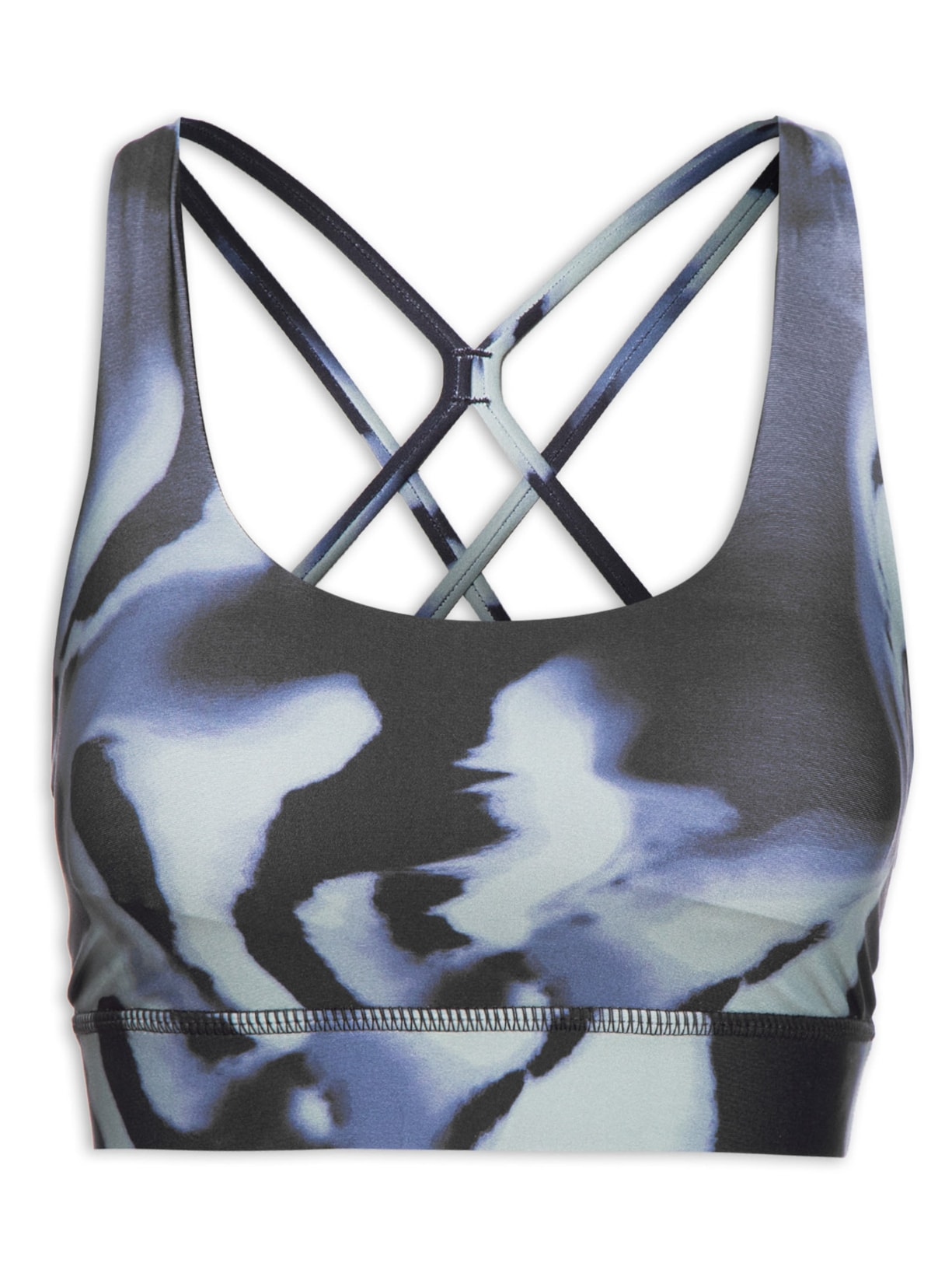 Top Estampado - Preto