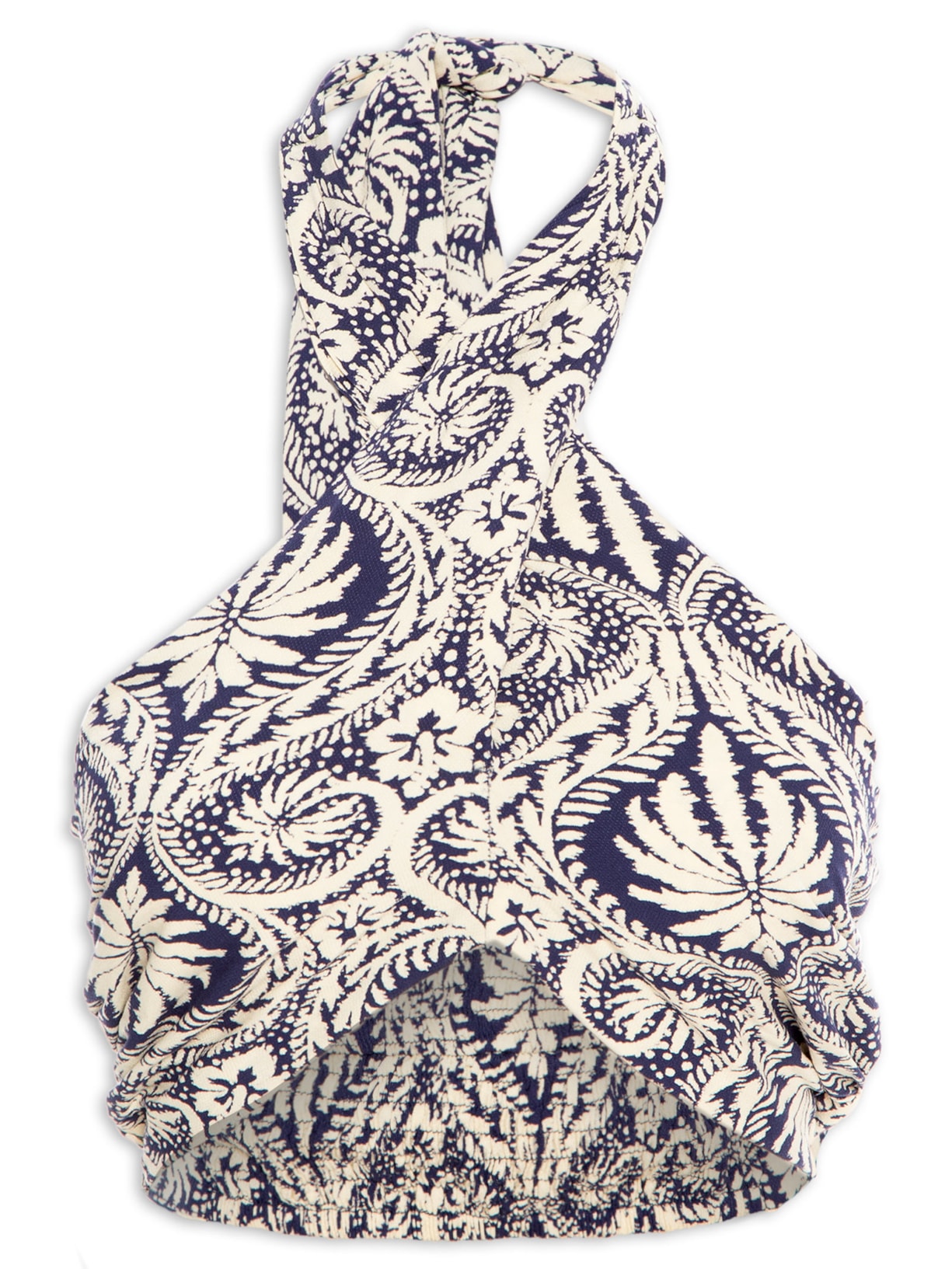 Top Estampado Verano Navy - Azul