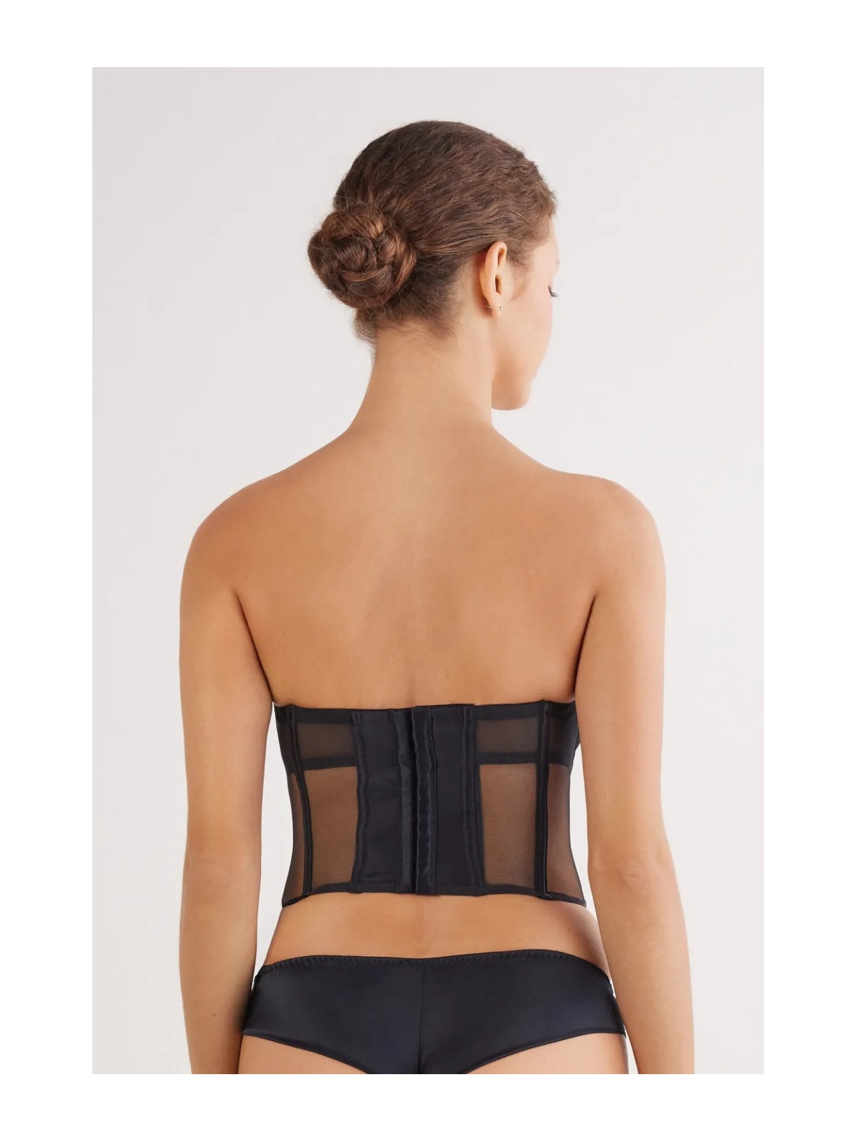 Top Estruturado Anna Handcrafted Luxury Preto Intimissimi