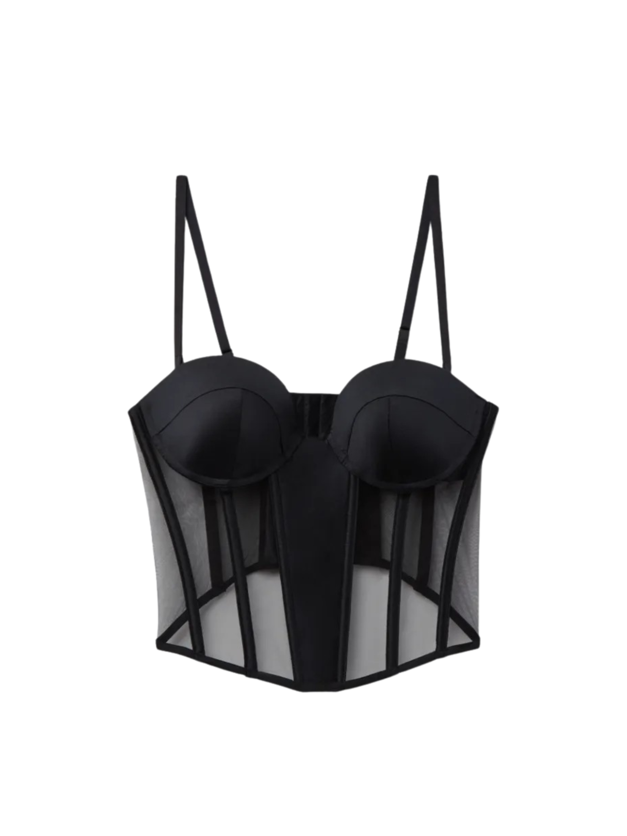 Top Estruturado Anna Handcrafted Luxury Preto Intimissimi