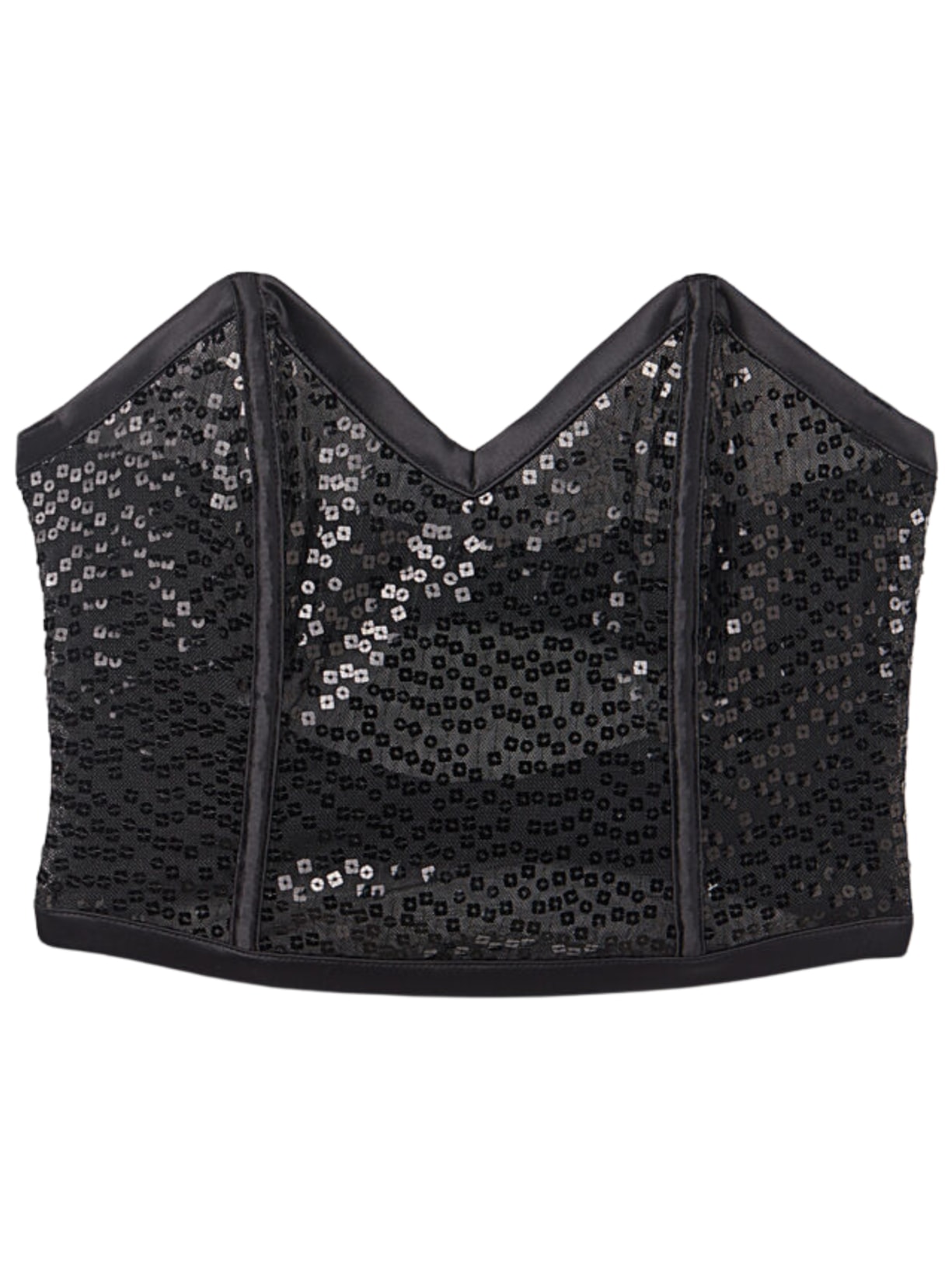 Top Estruturado See The Magic - Preto