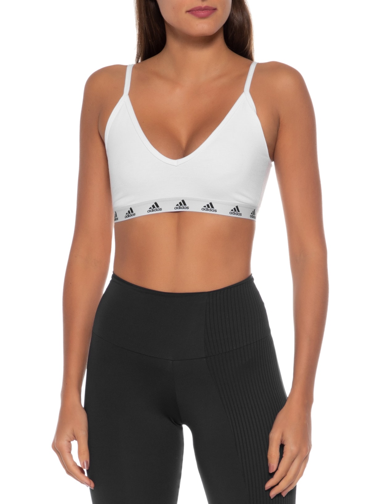 Top Everyday Suporte Leve Branco Adidas