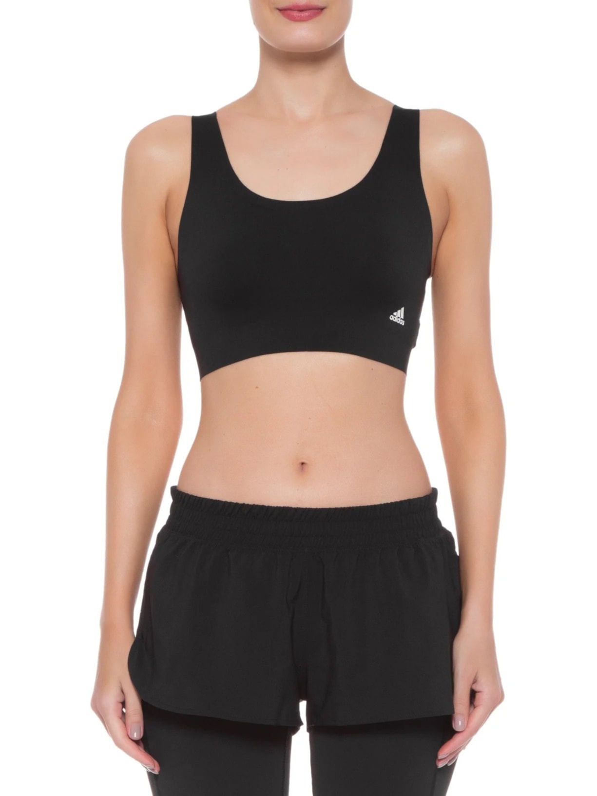 Top Everyday Suporte Leve Preto Adidas
