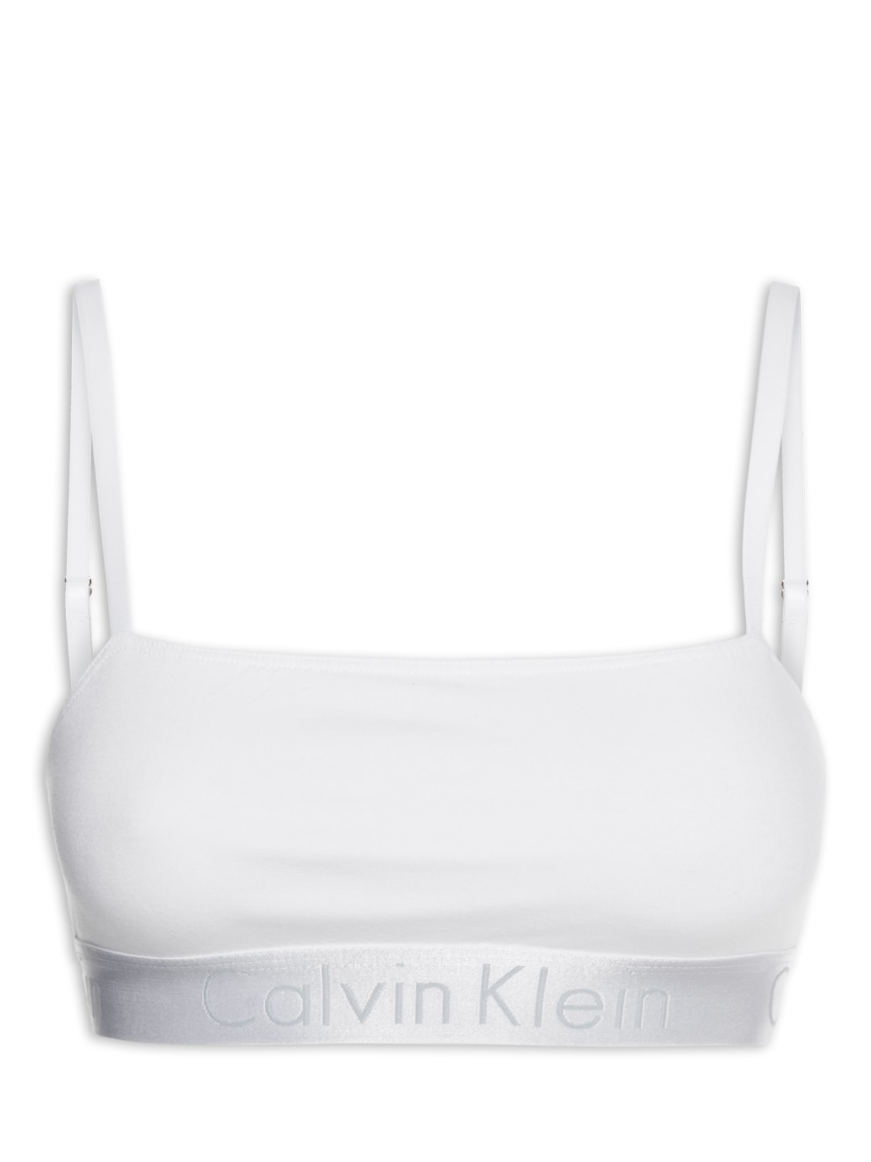 Top Faixa Alças Cotton Reveillon - Prata