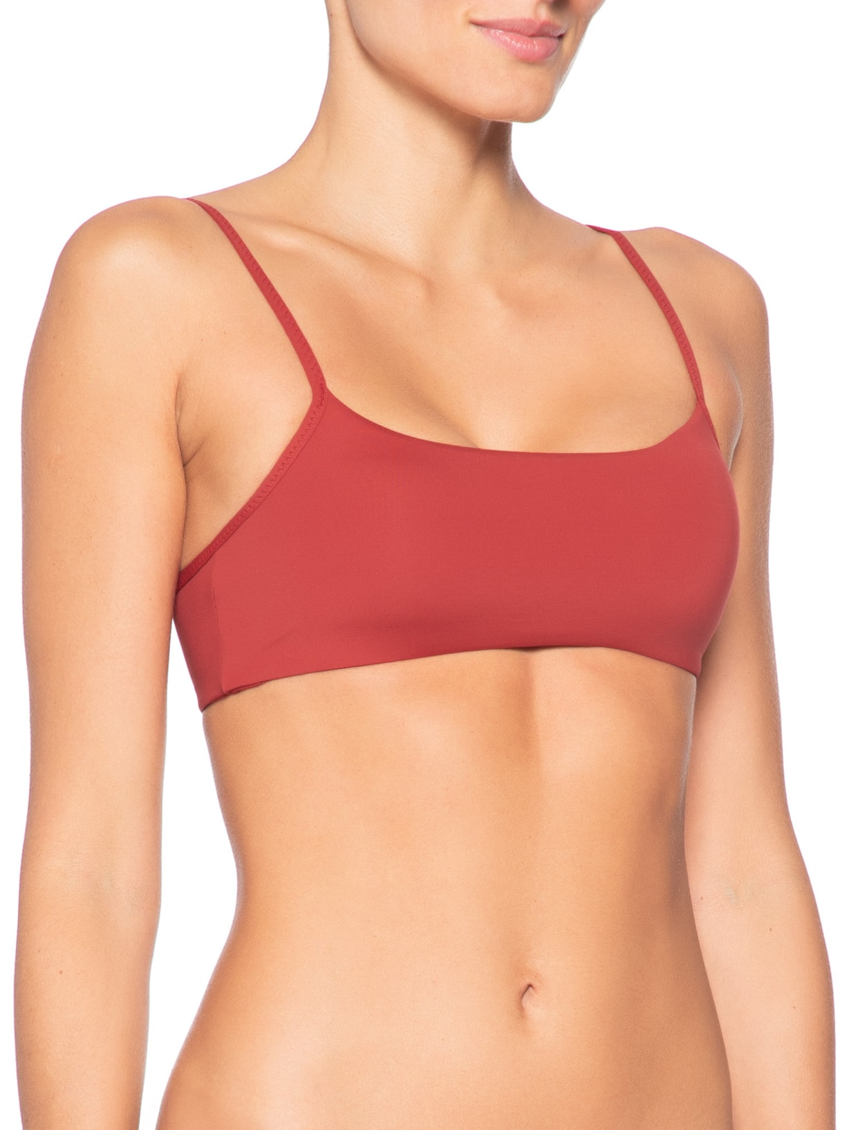 Top Faixa Cbr Vermelho Valisere