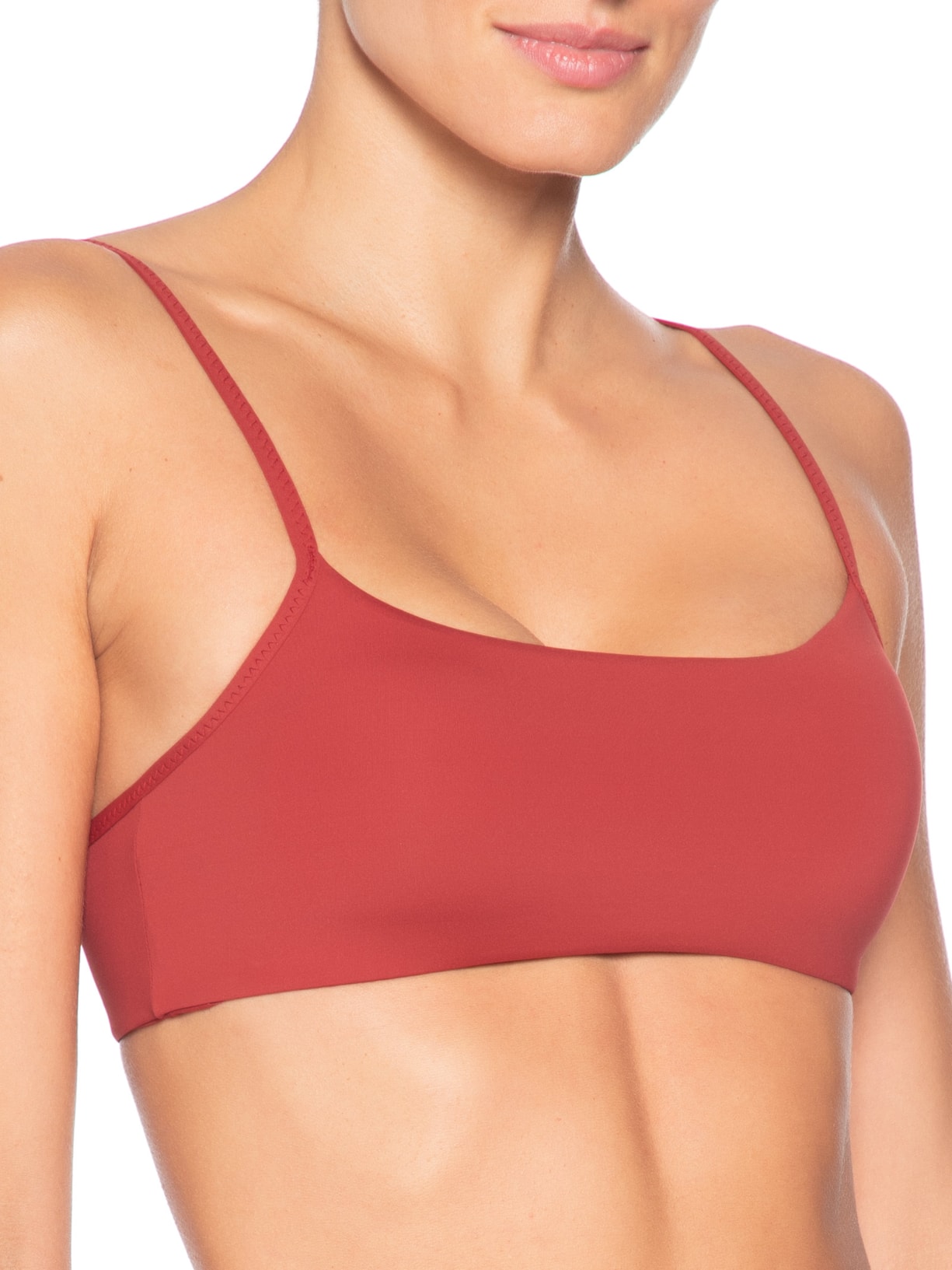 Top Faixa Cbr Vermelho Valisere