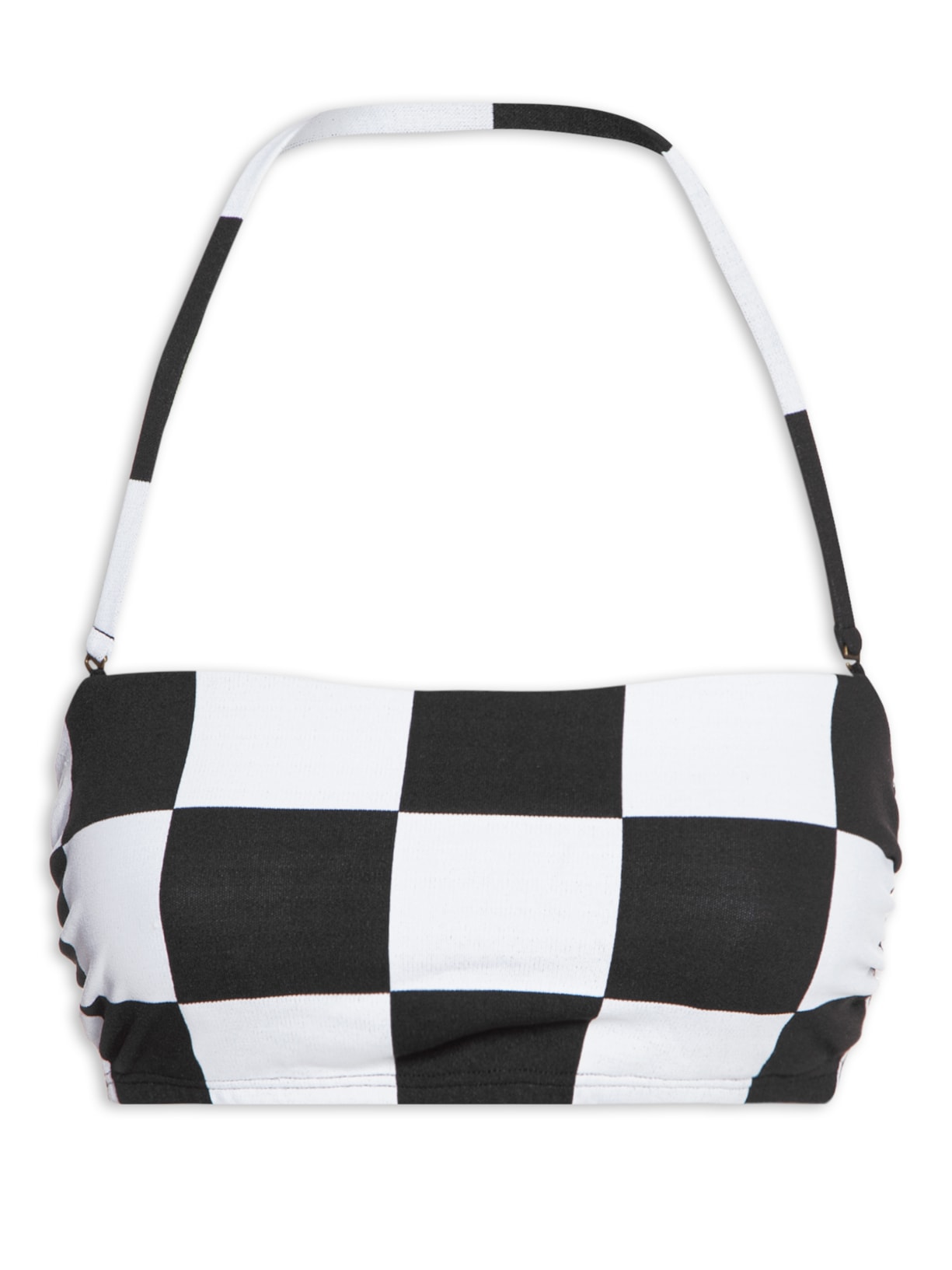 Top Faixa Jacquard - Preto