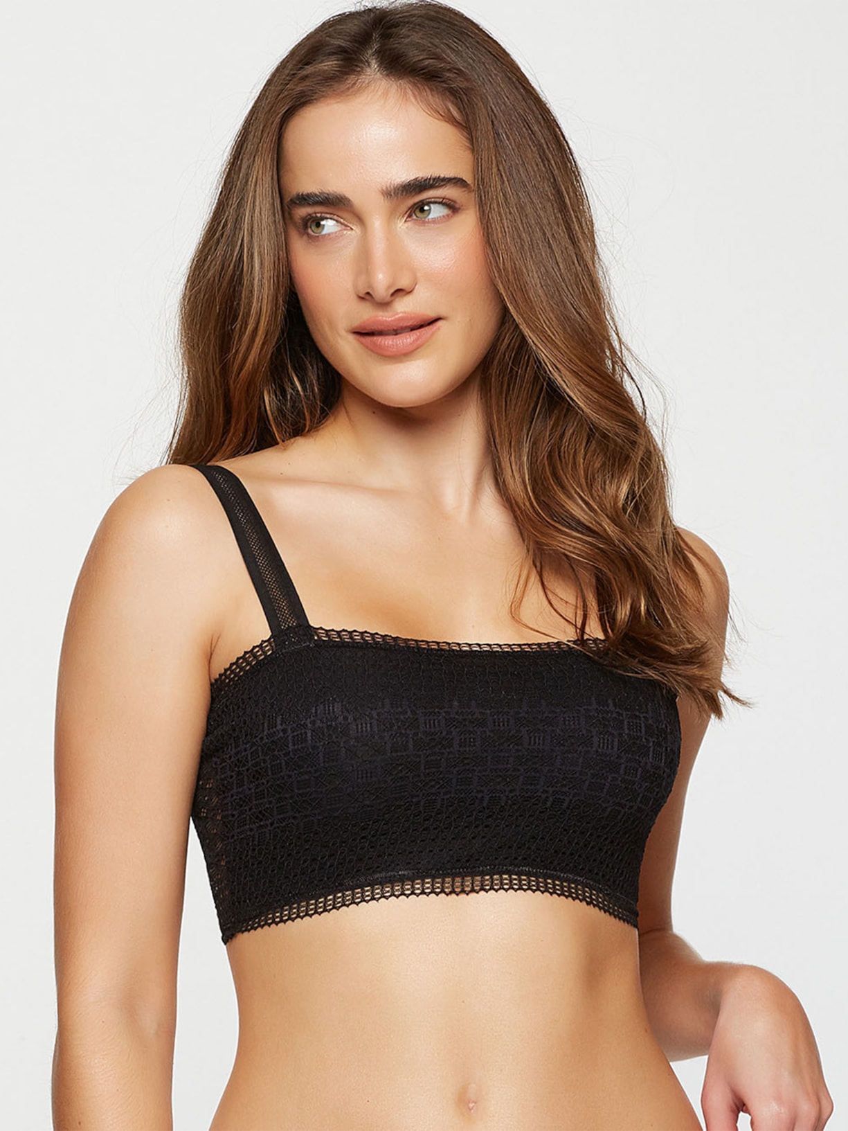 Top Faixa Preto Valisere