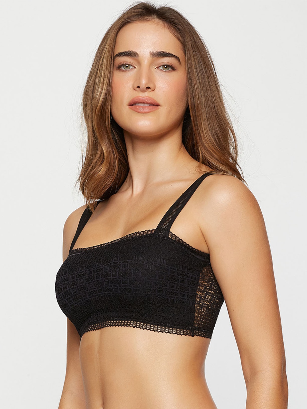 Top Faixa Preto Valisere