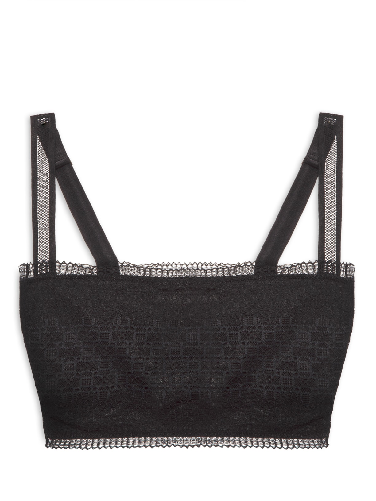 Top Faixa Preto Valisere