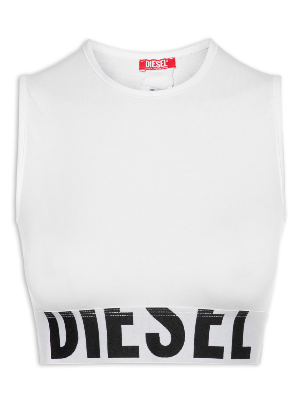 Top Feminino Ada-D-Pop Tank Branco Diesel