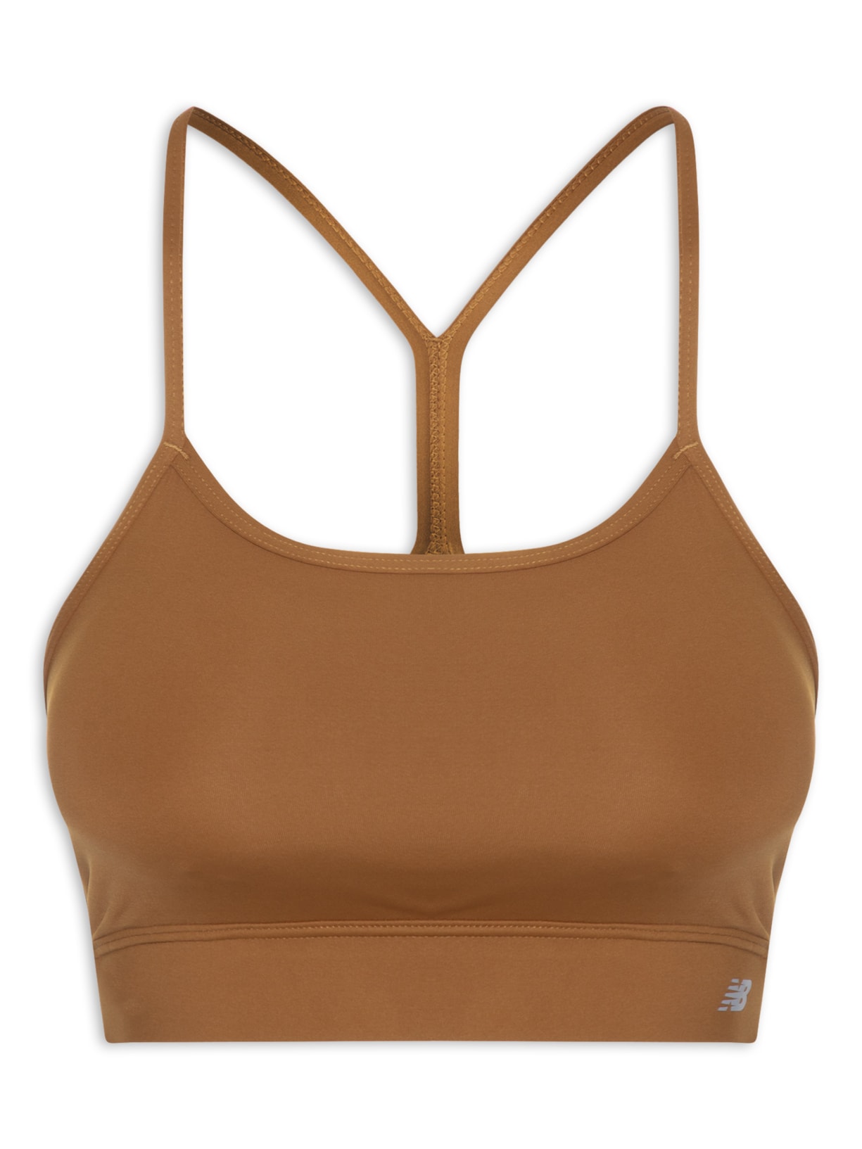 Top Feminino Basic Yoga Marrom New Balance
