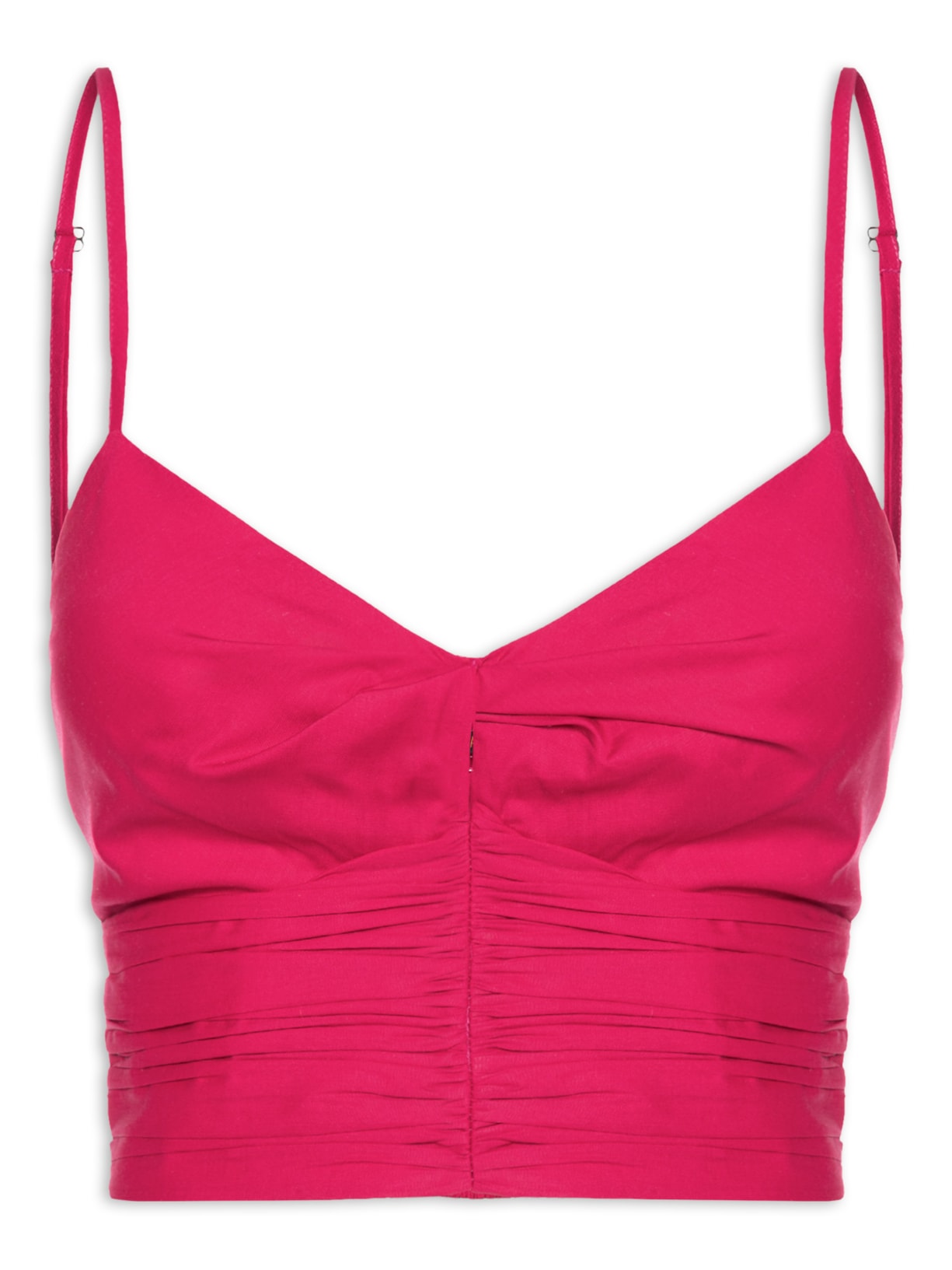 Top Feminino Calda Vermelho Animale